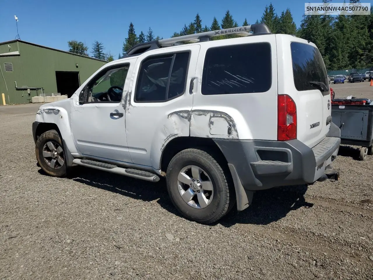 2010 Nissan Xterra Off Road VIN: 5N1AN0NW4AC507790 Lot: 64860945