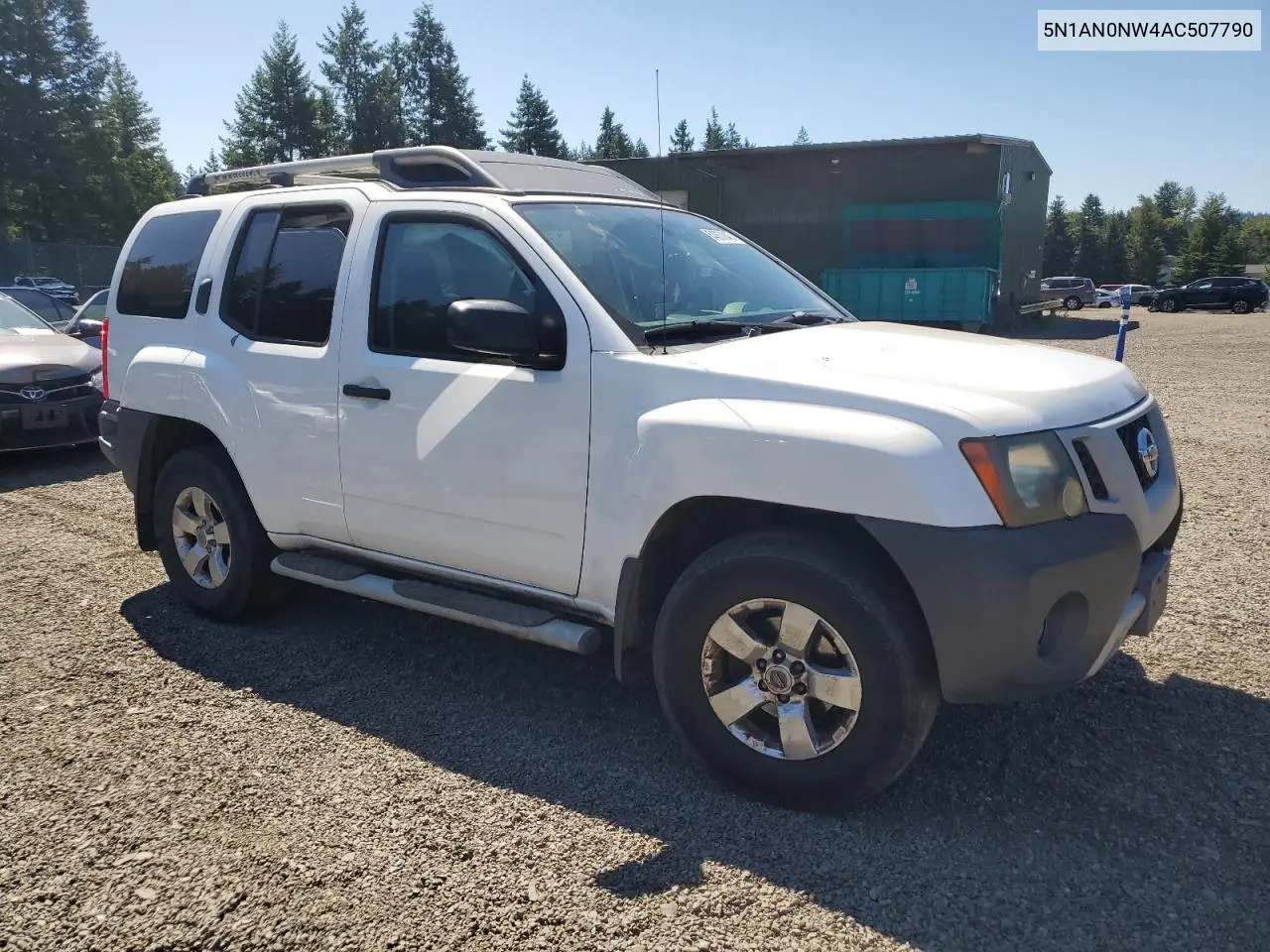 2010 Nissan Xterra Off Road VIN: 5N1AN0NW4AC507790 Lot: 64860945