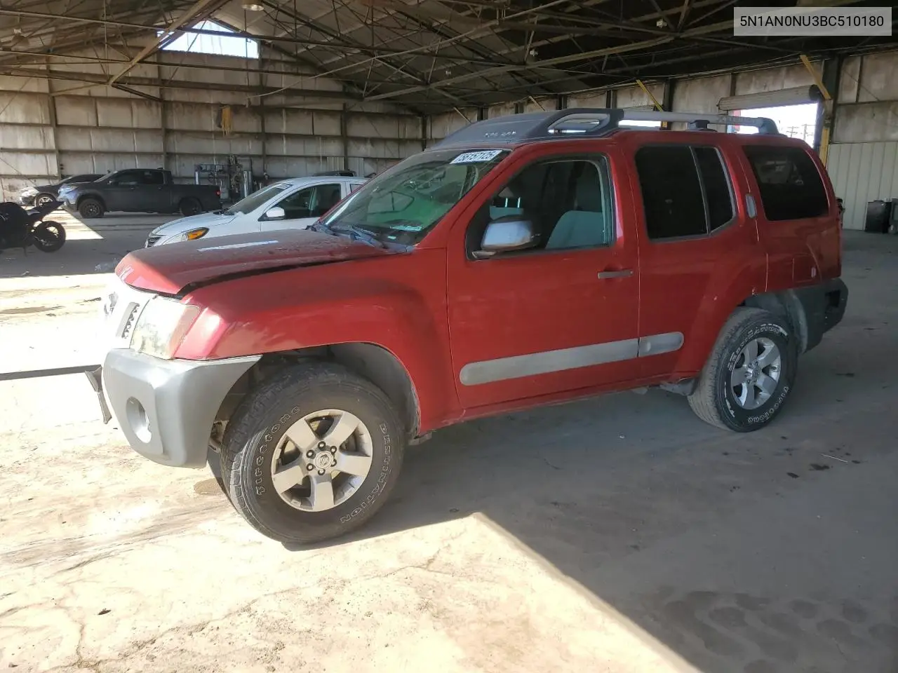 2011 Nissan Xterra Off Road VIN: 5N1AN0NU3BC510180 Lot: 56157125