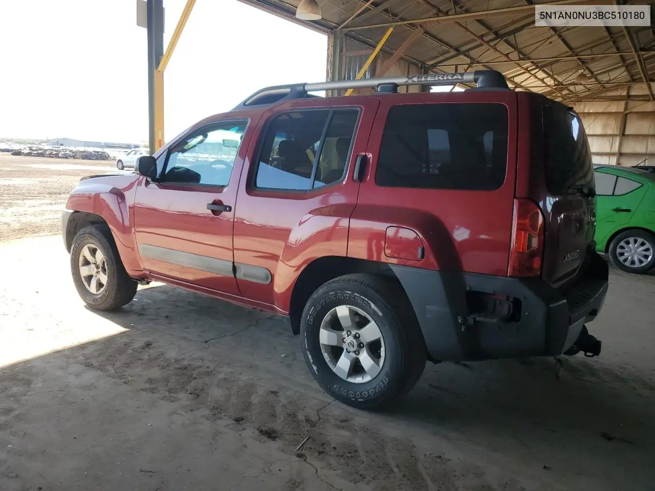2011 Nissan Xterra Off Road VIN: 5N1AN0NU3BC510180 Lot: 56157125