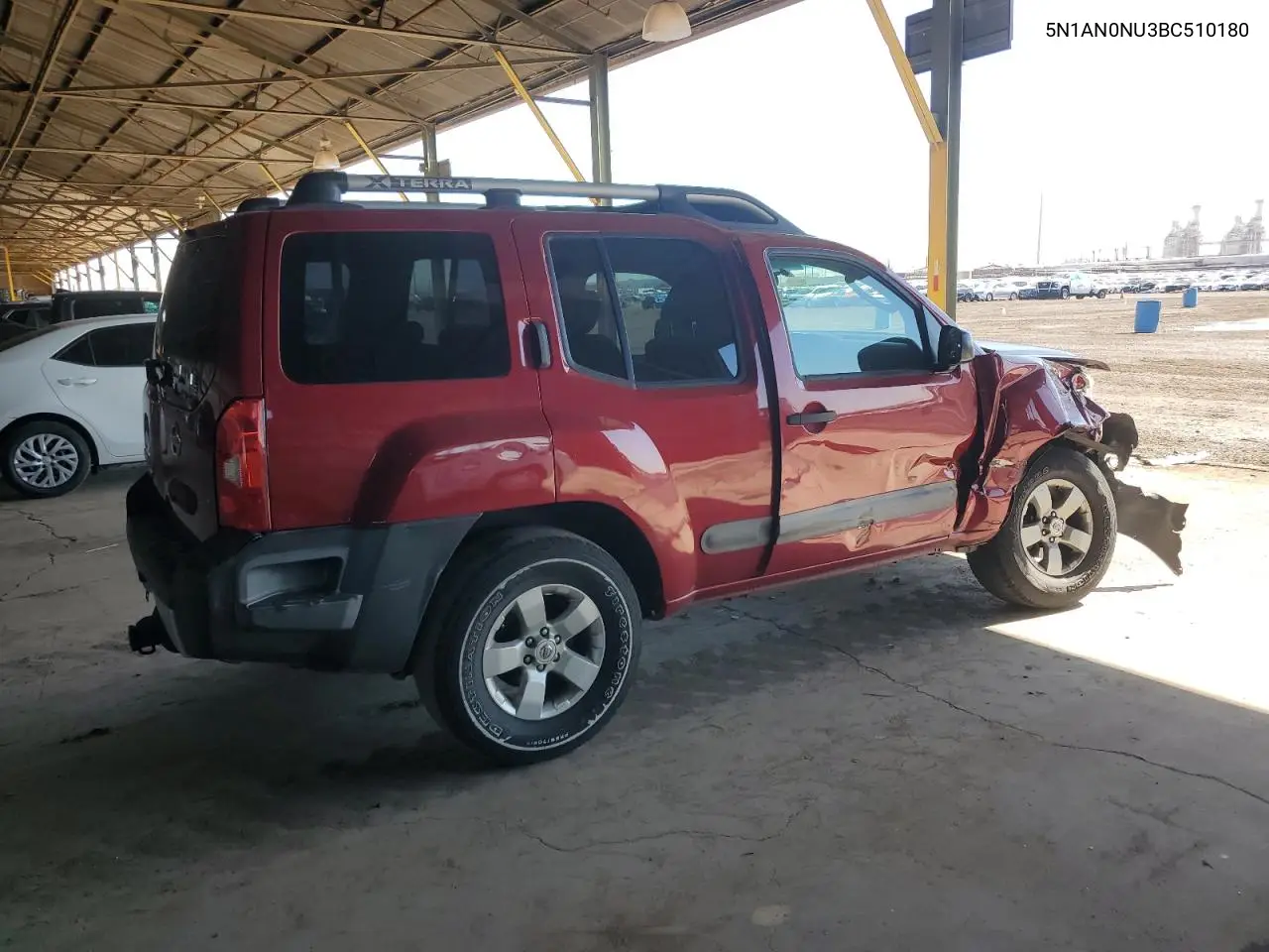 2011 Nissan Xterra Off Road VIN: 5N1AN0NU3BC510180 Lot: 56157125
