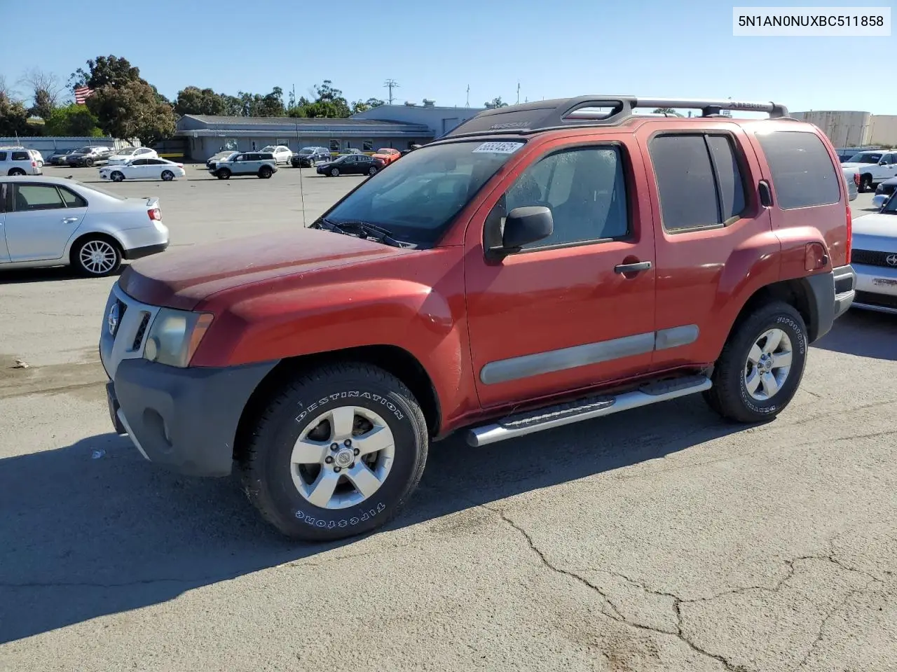 2011 Nissan Xterra Off Road VIN: 5N1AN0NUXBC511858 Lot: 56524525