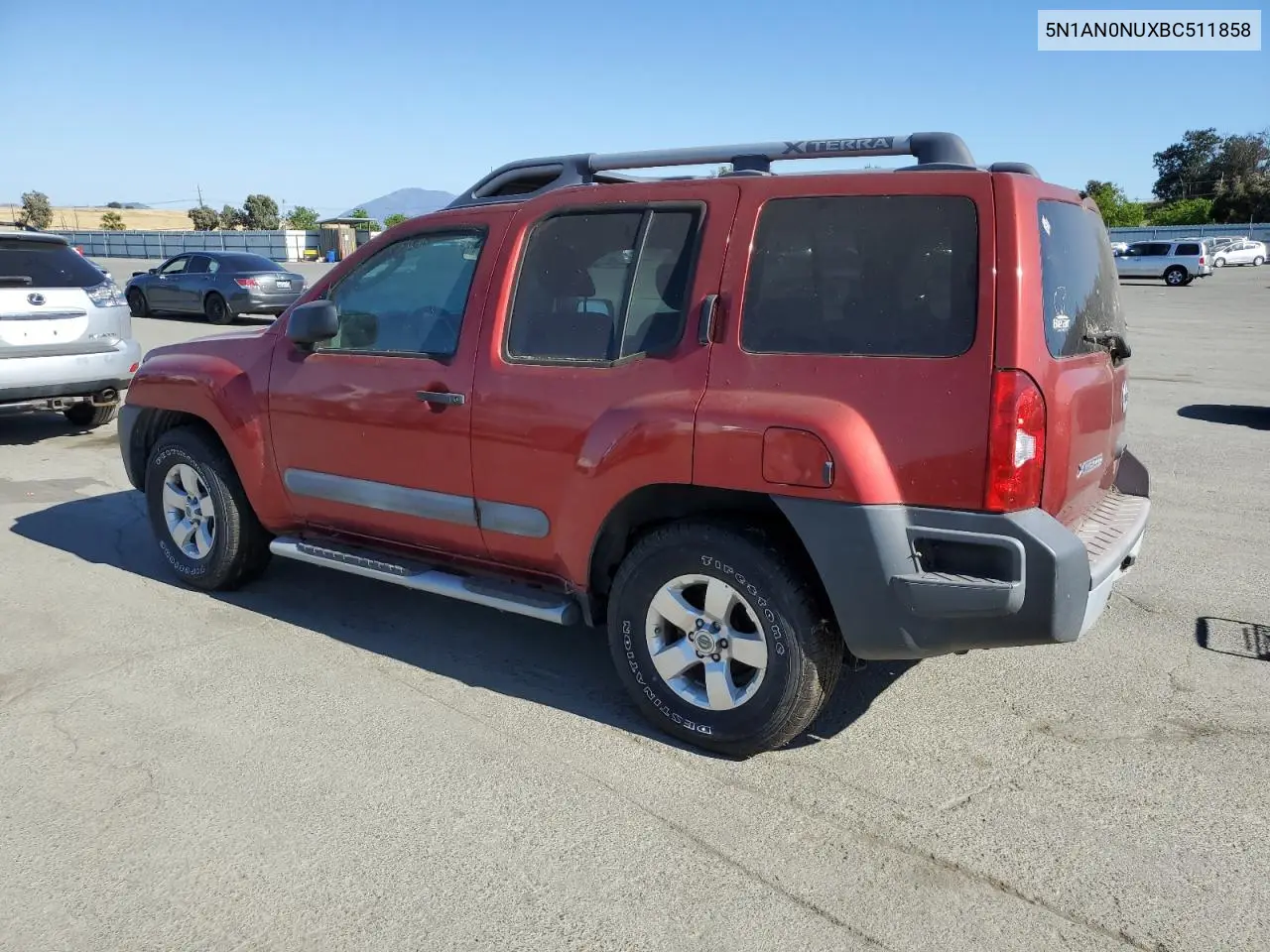 2011 Nissan Xterra Off Road VIN: 5N1AN0NUXBC511858 Lot: 56524525