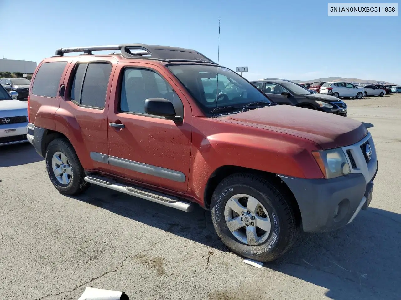 2011 Nissan Xterra Off Road VIN: 5N1AN0NUXBC511858 Lot: 56524525