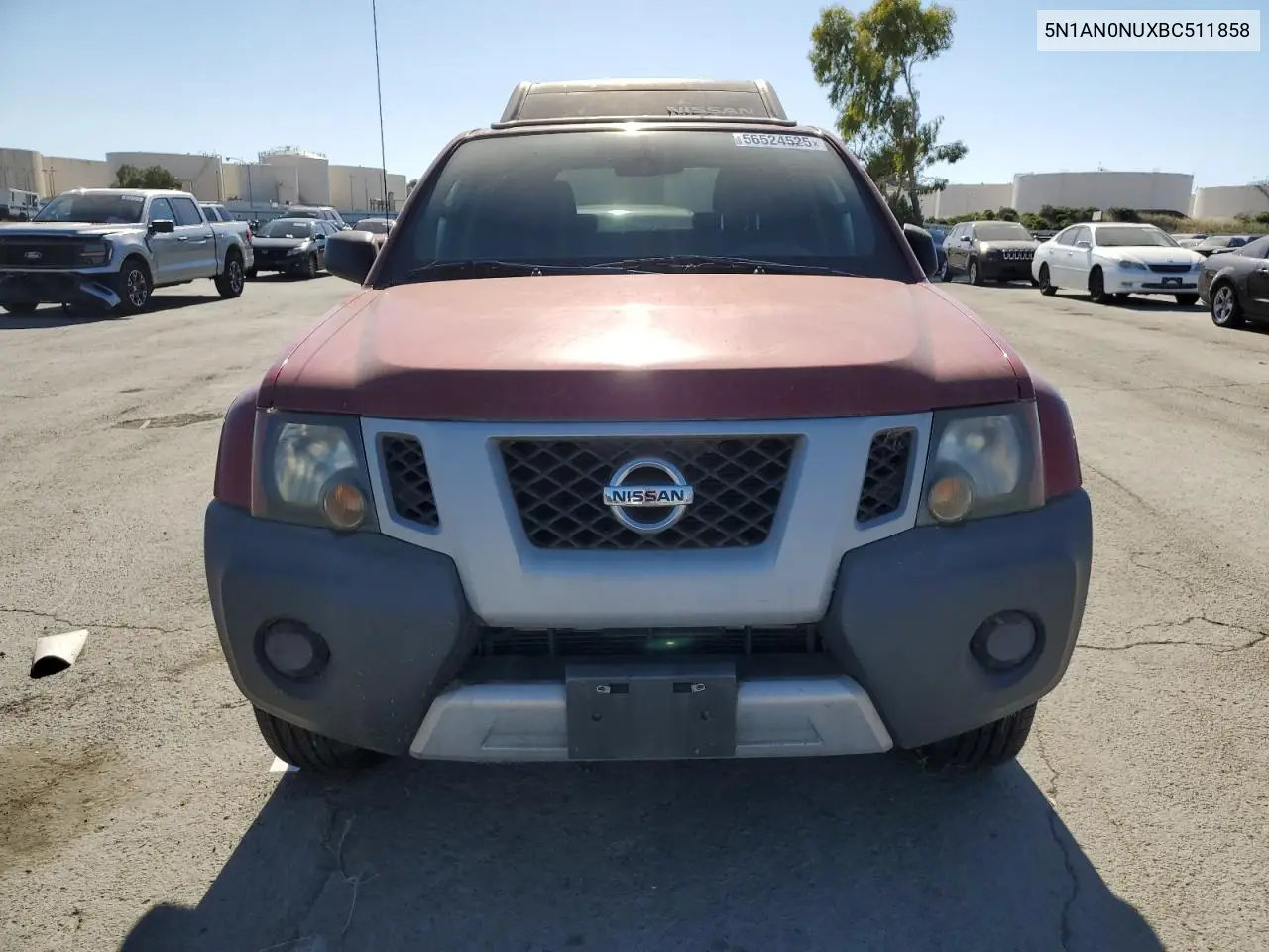 2011 Nissan Xterra Off Road VIN: 5N1AN0NUXBC511858 Lot: 56524525