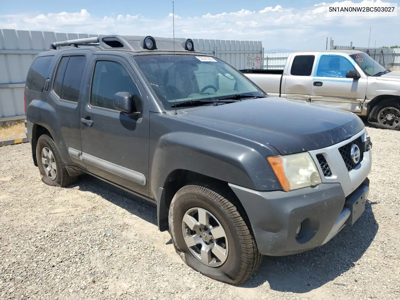 2011 Nissan Xterra Off Road VIN: 5N1AN0NW2BC503027 Lot: 62361285