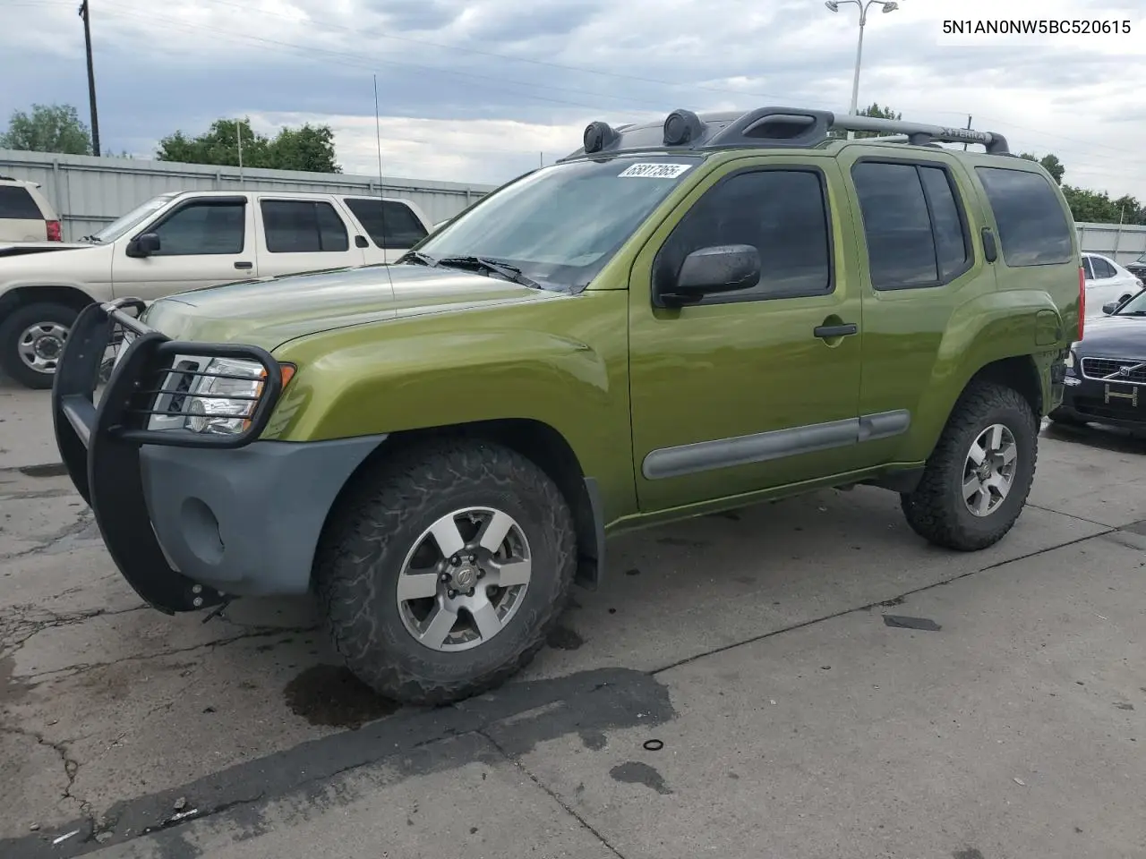 2011 Nissan Xterra Off Road VIN: 5N1AN0NW5BC520615 Lot: 65817365