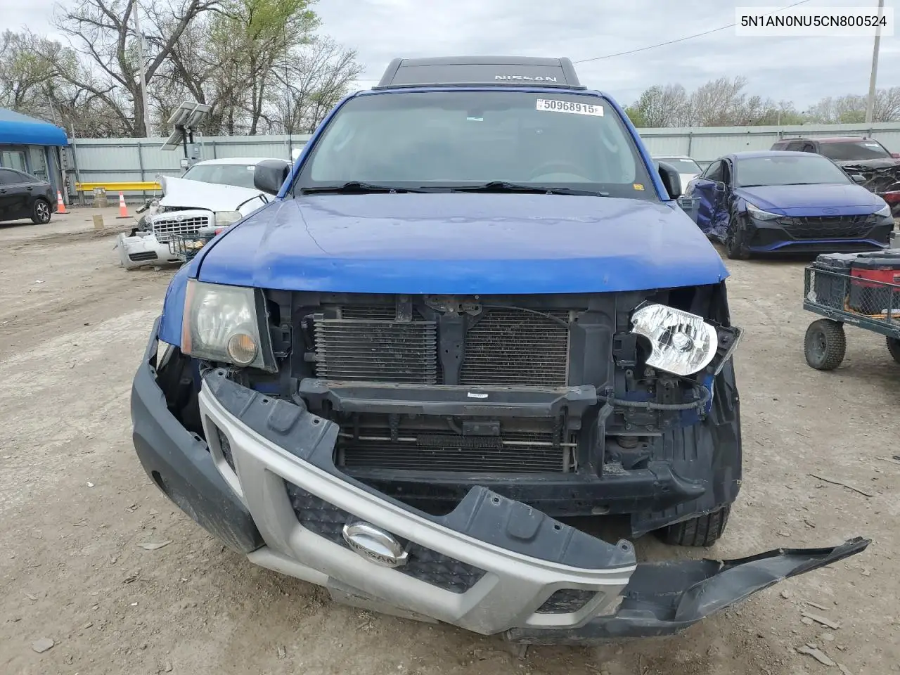 2012 Nissan Xterra Off Road VIN: 5N1AN0NU5CN800524 Lot: 50968915
