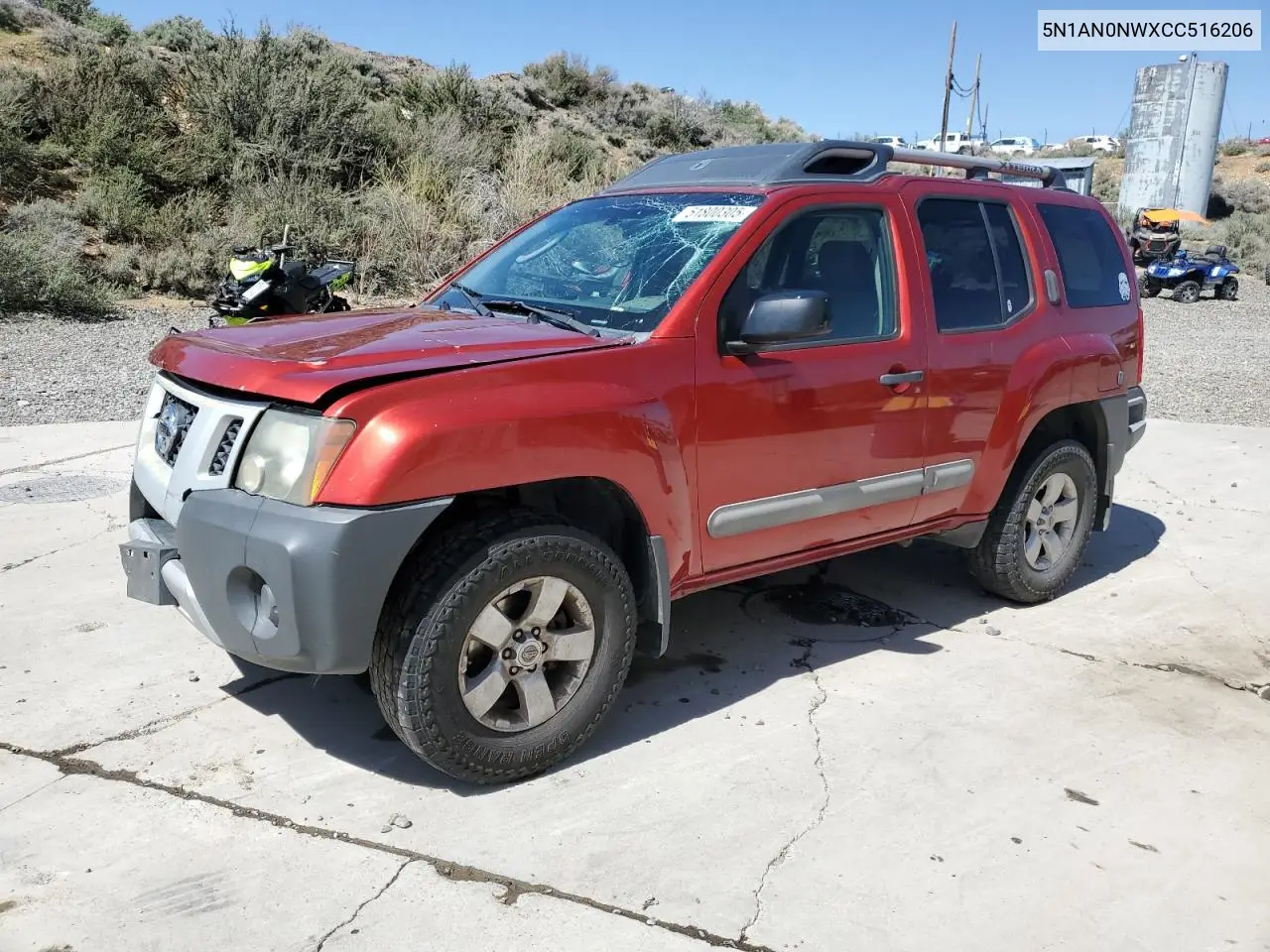 2012 Nissan Xterra Off Road VIN: 5N1AN0NWXCC516206 Lot: 51800305