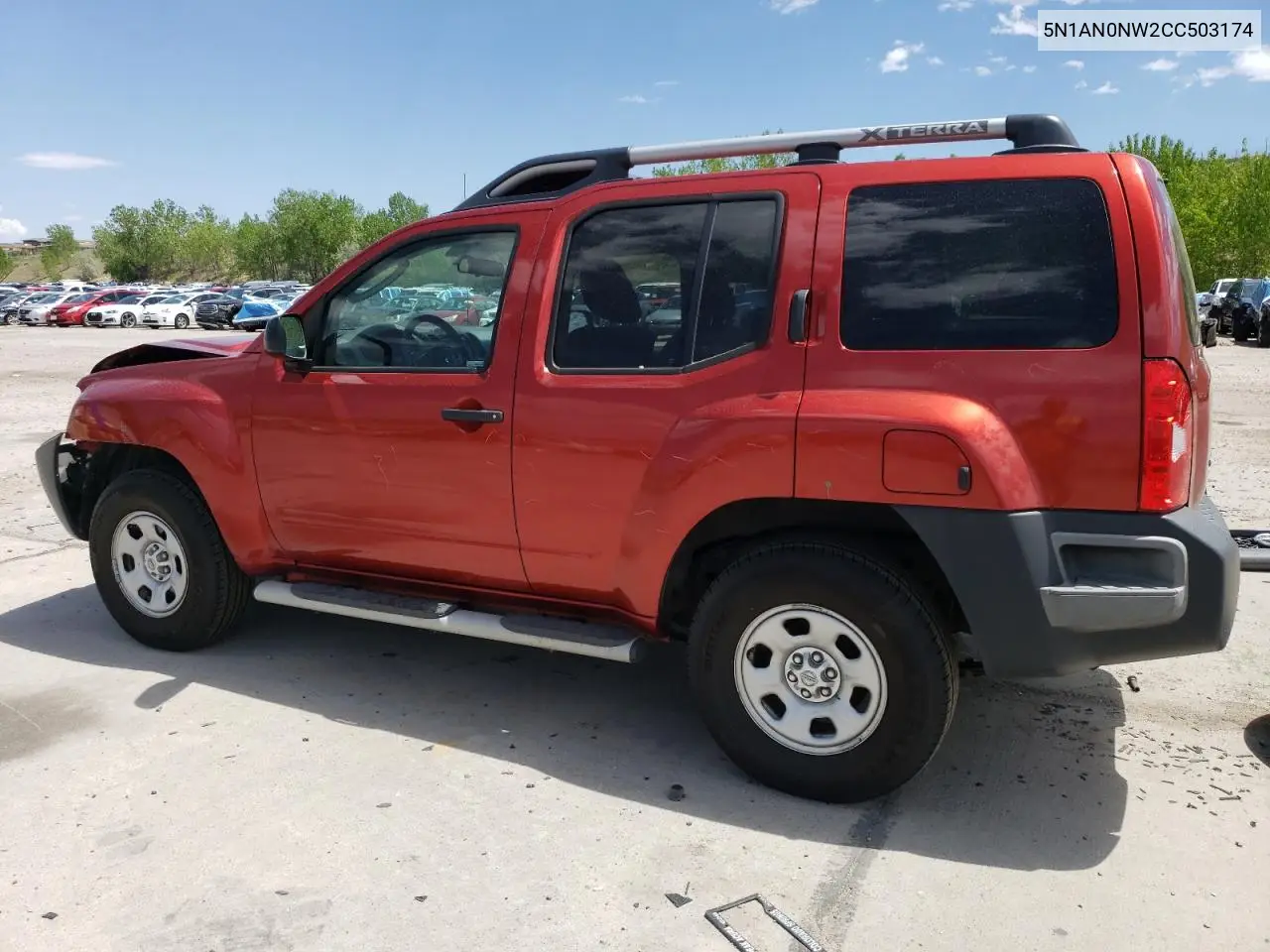 2012 Nissan Xterra Off Road VIN: 5N1AN0NW2CC503174 Lot: 56308395