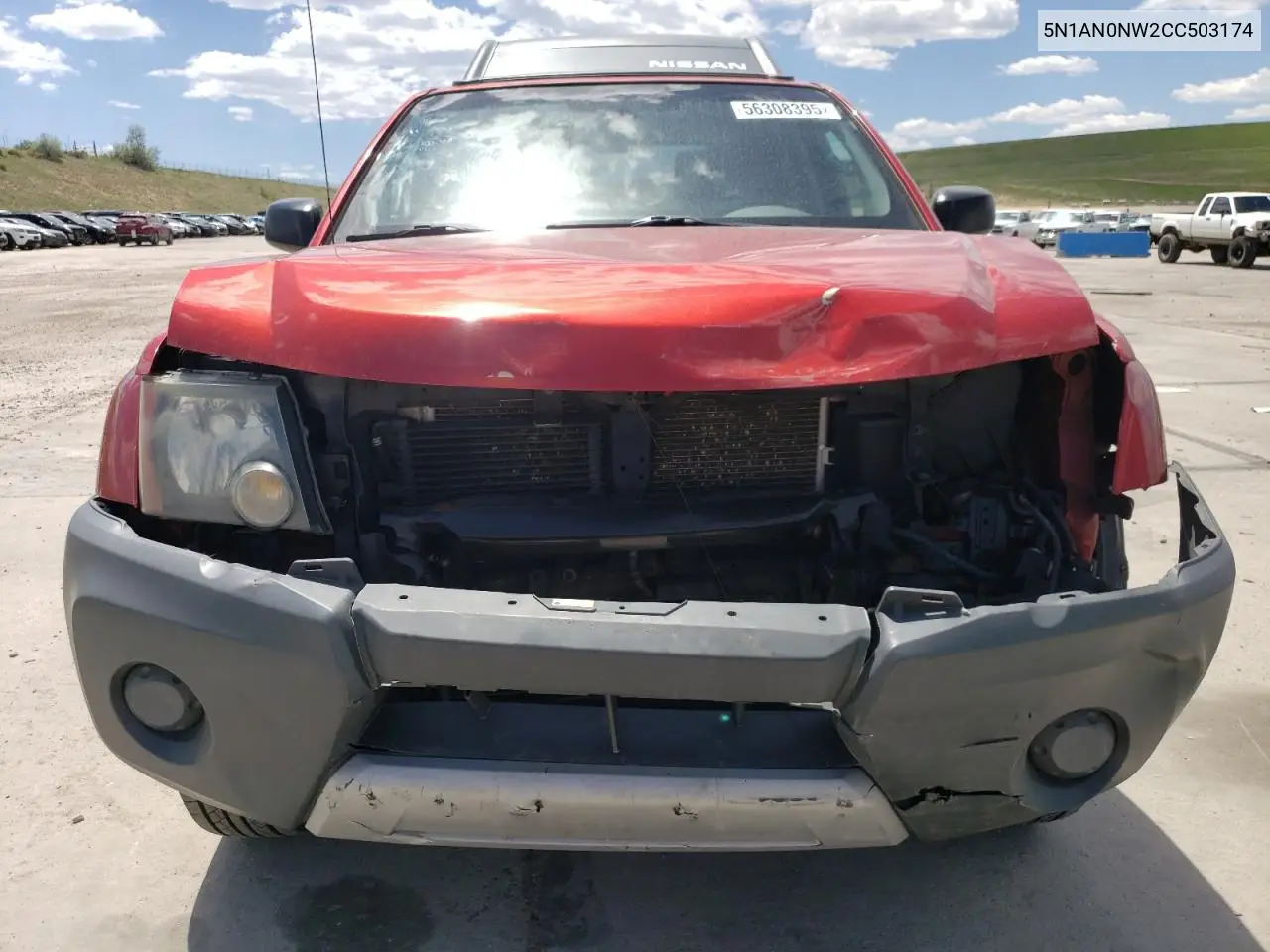 2012 Nissan Xterra Off Road VIN: 5N1AN0NW2CC503174 Lot: 56308395