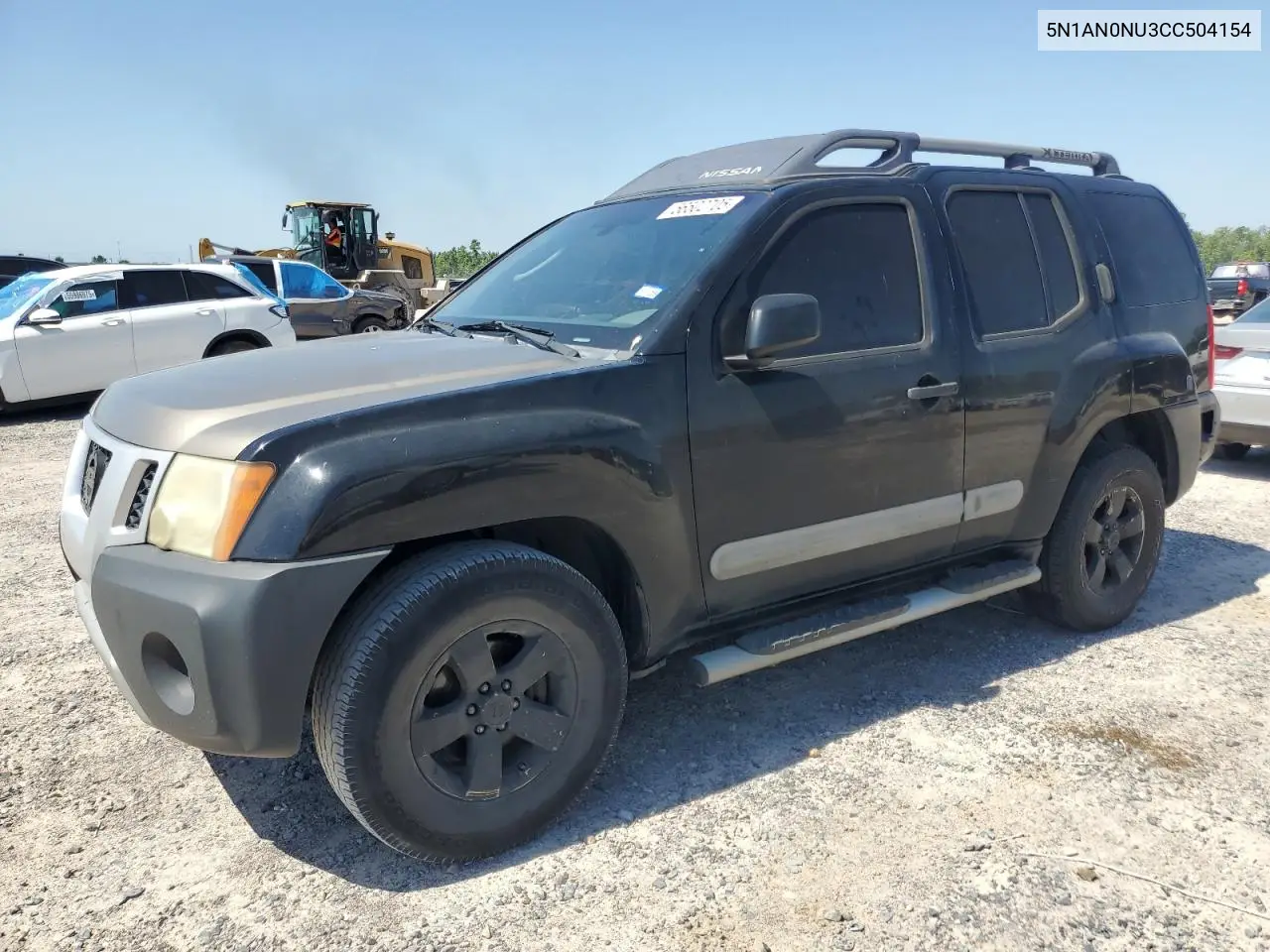 2012 Nissan Xterra Off Road VIN: 5N1AN0NU3CC504154 Lot: 56502705