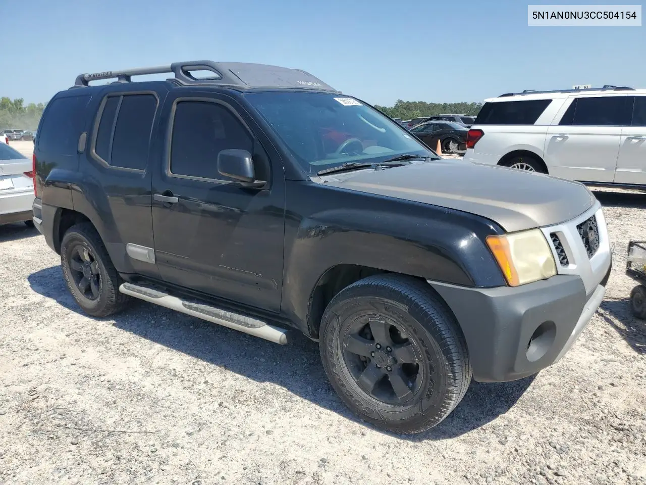 2012 Nissan Xterra Off Road VIN: 5N1AN0NU3CC504154 Lot: 56502705