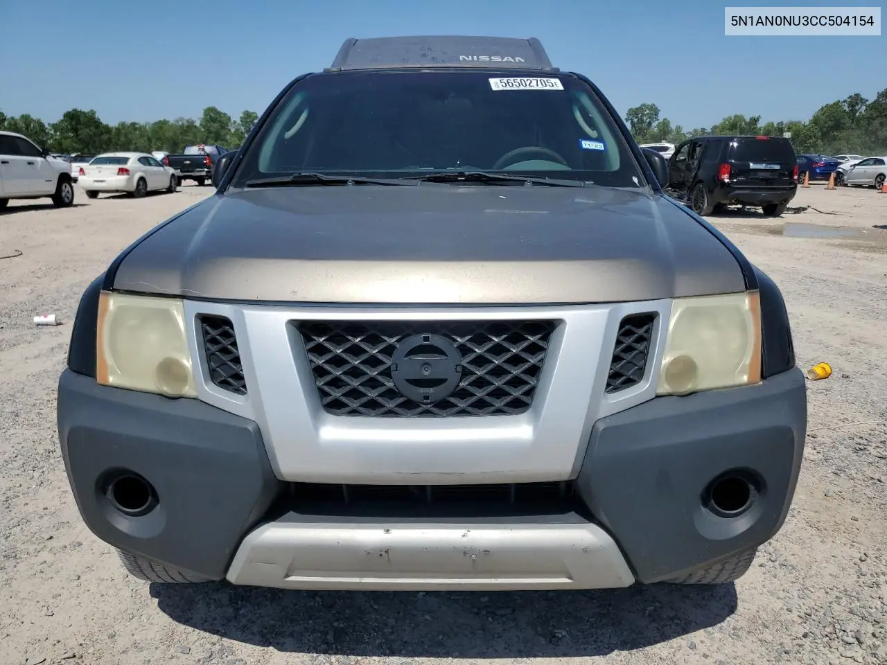 2012 Nissan Xterra Off Road VIN: 5N1AN0NU3CC504154 Lot: 56502705