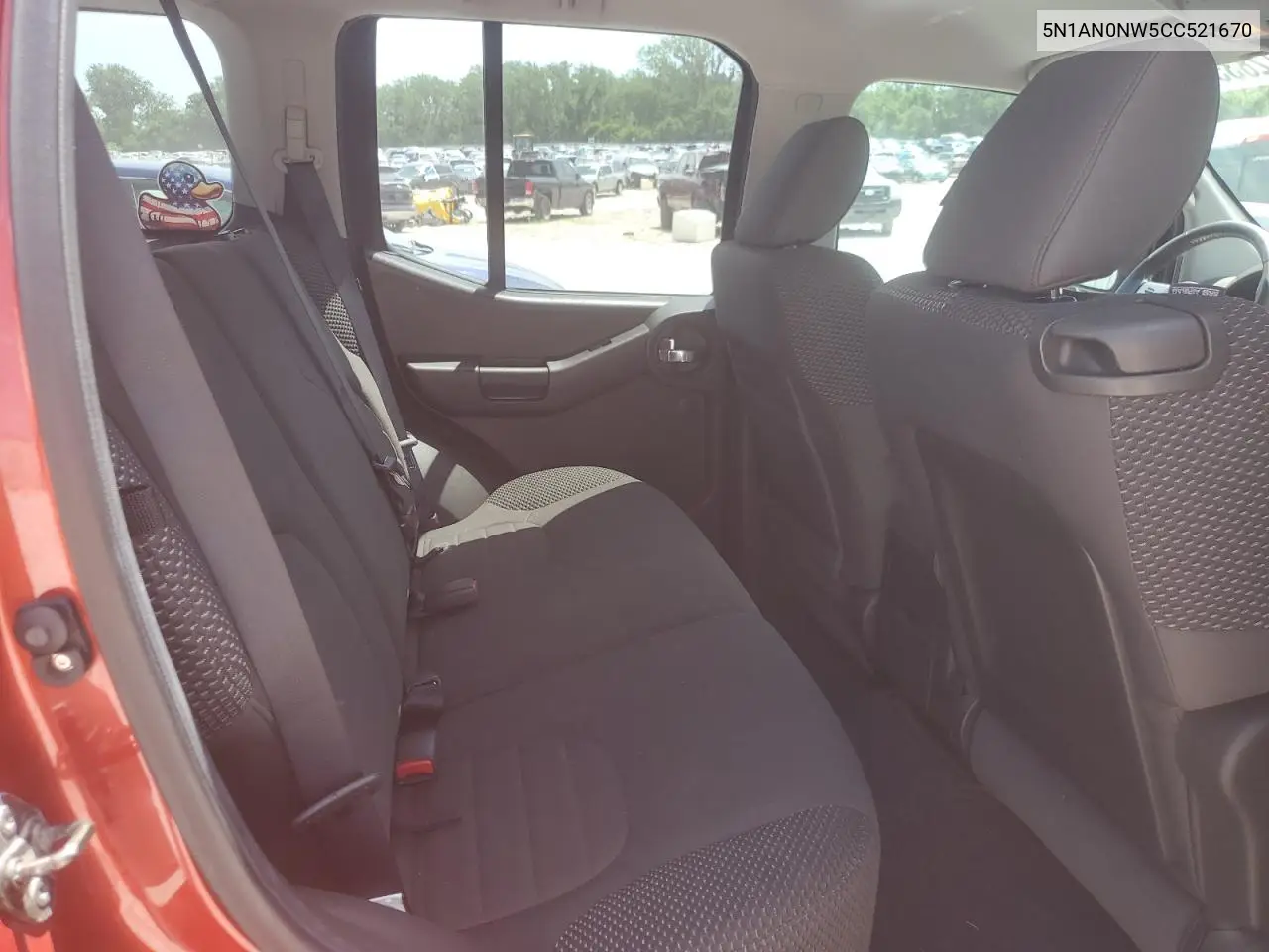 2012 Nissan Xterra Off Road VIN: 5N1AN0NW5CC521670 Lot: 62072835