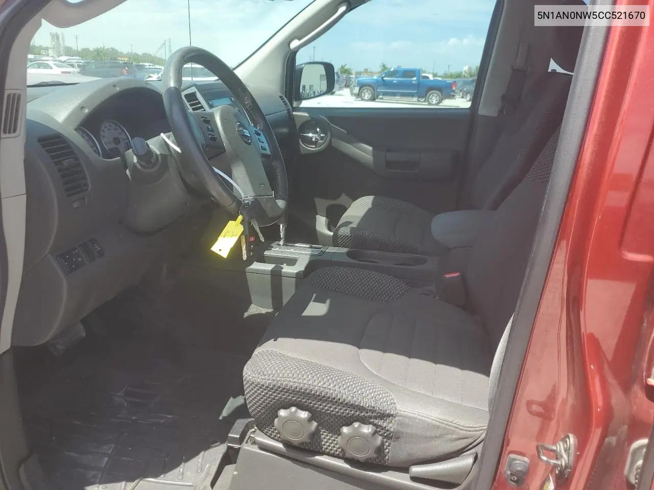 2012 Nissan Xterra Off Road VIN: 5N1AN0NW5CC521670 Lot: 62072835