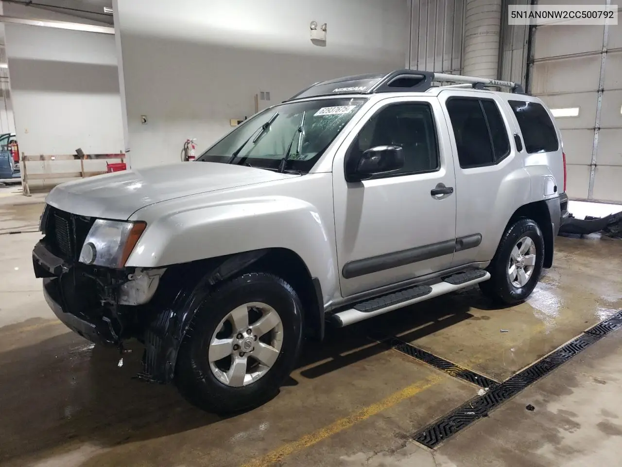 2012 Nissan Xterra Off Road VIN: 5N1AN0NW2CC500792 Lot: 62937675