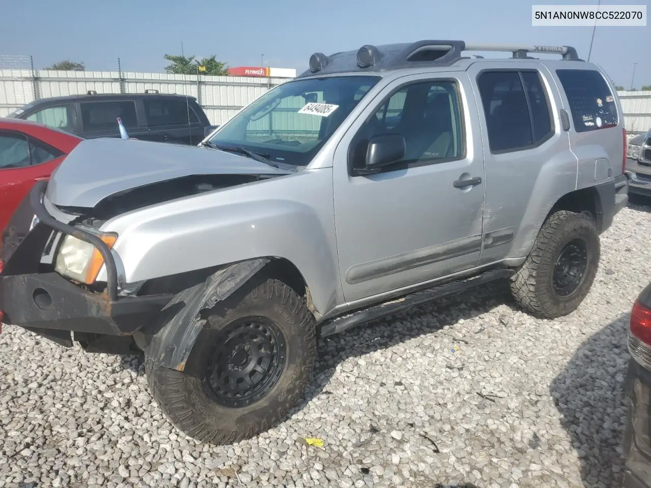 2012 Nissan Xterra Off Road VIN: 5N1AN0NW8CC522070 Lot: 64494085