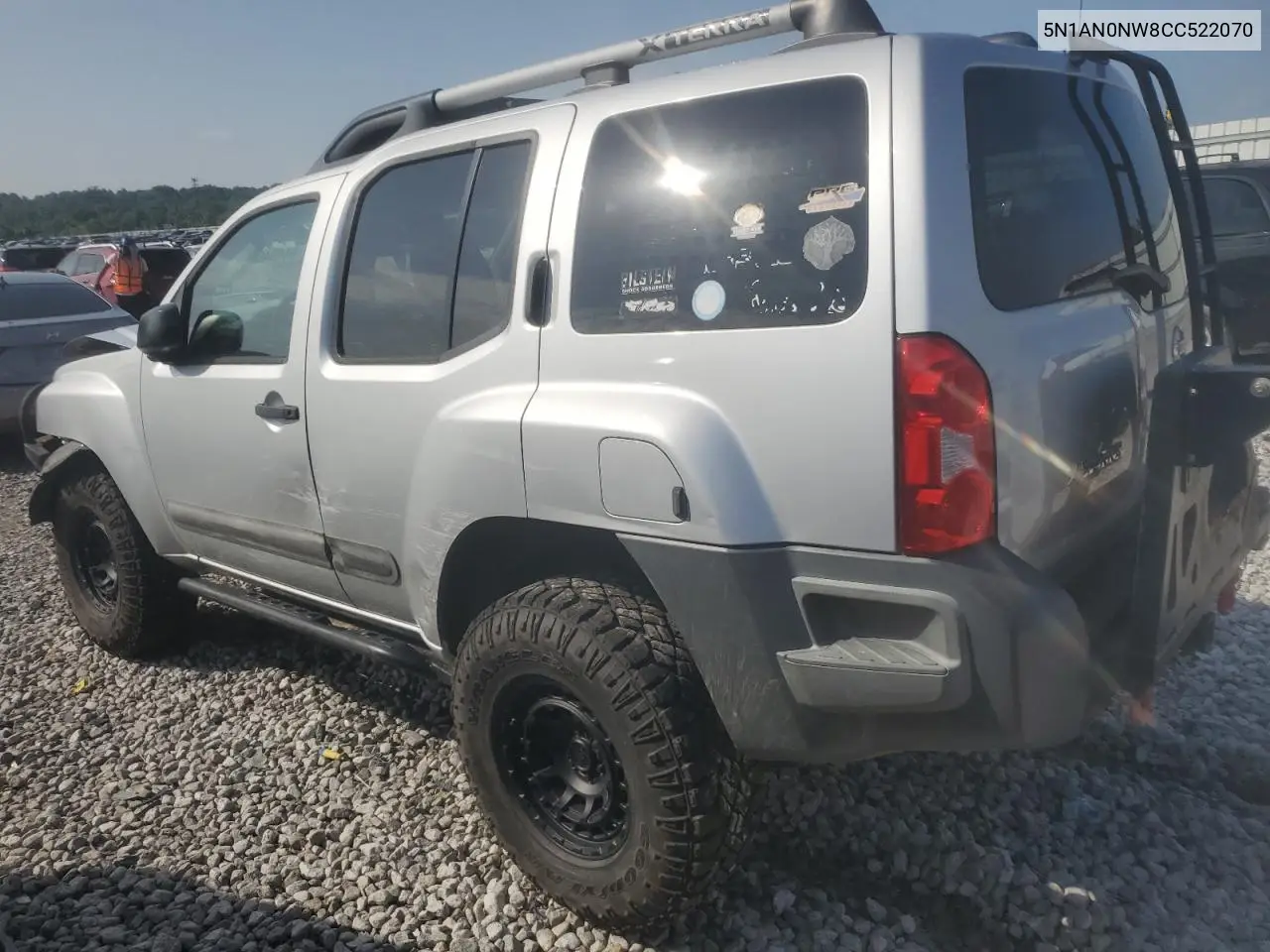 2012 Nissan Xterra Off Road VIN: 5N1AN0NW8CC522070 Lot: 64494085