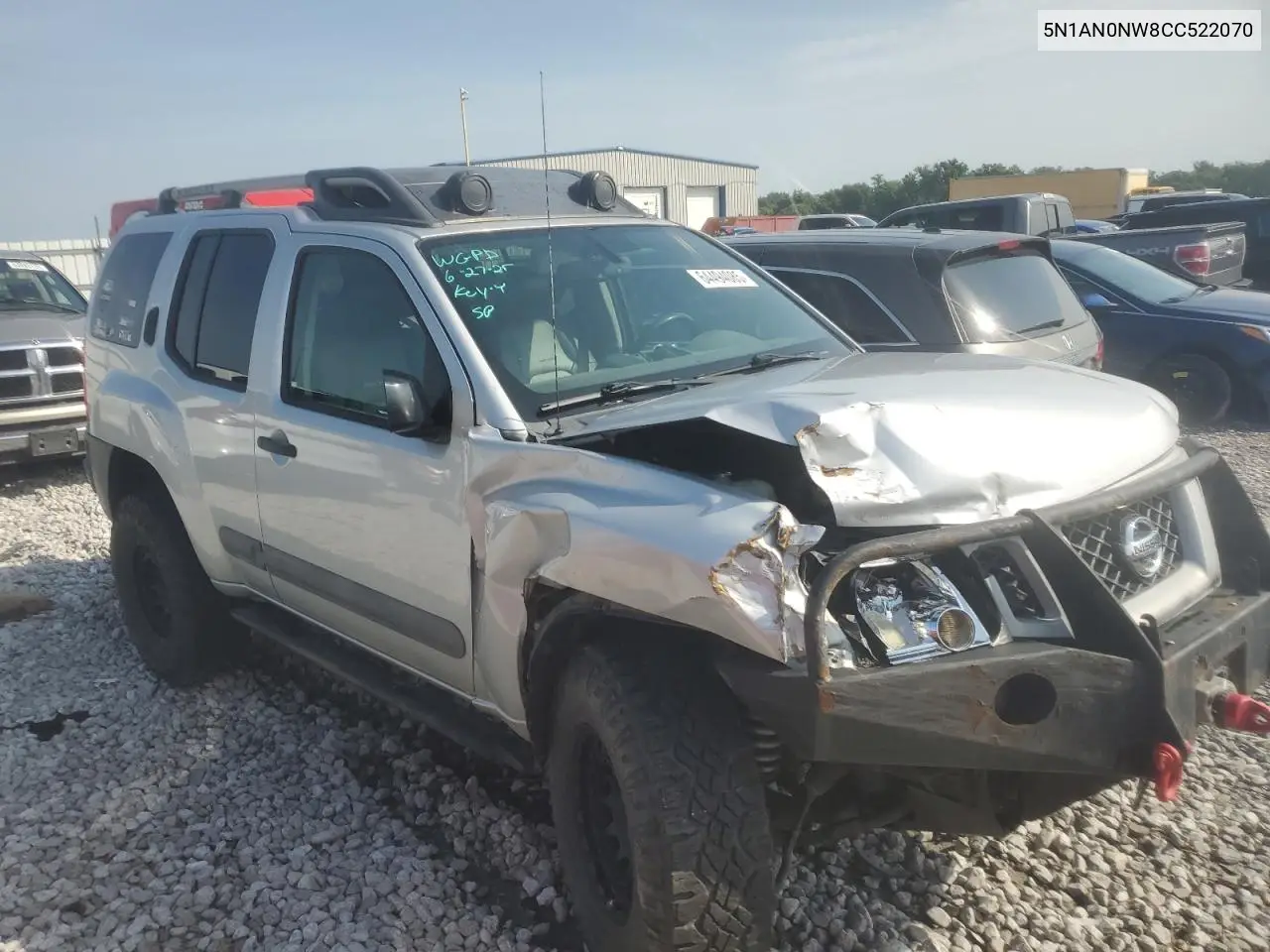 2012 Nissan Xterra Off Road VIN: 5N1AN0NW8CC522070 Lot: 64494085