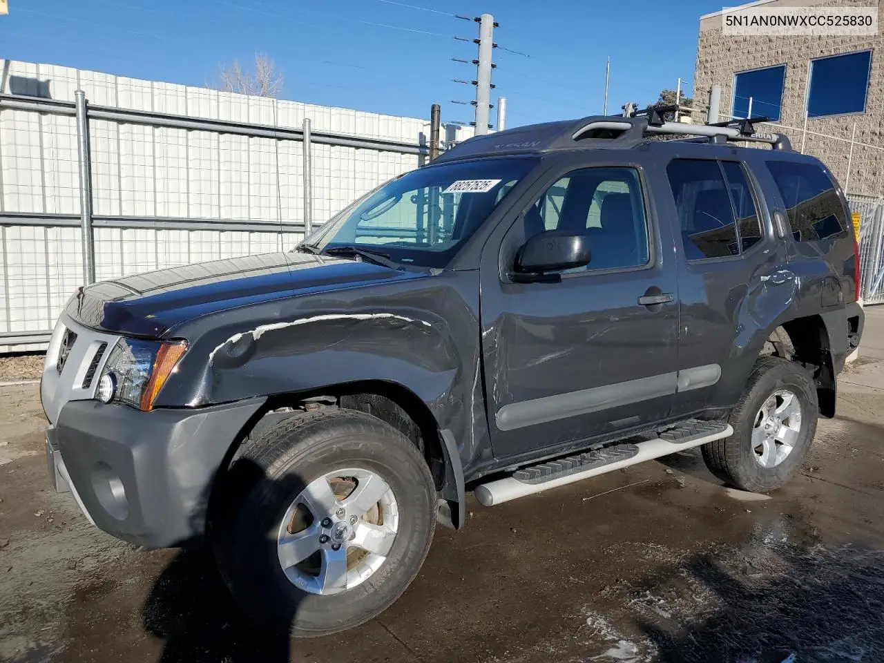 2012 Nissan Xterra Off Road VIN: 5N1AN0NWXCC525830 Lot: 88257525