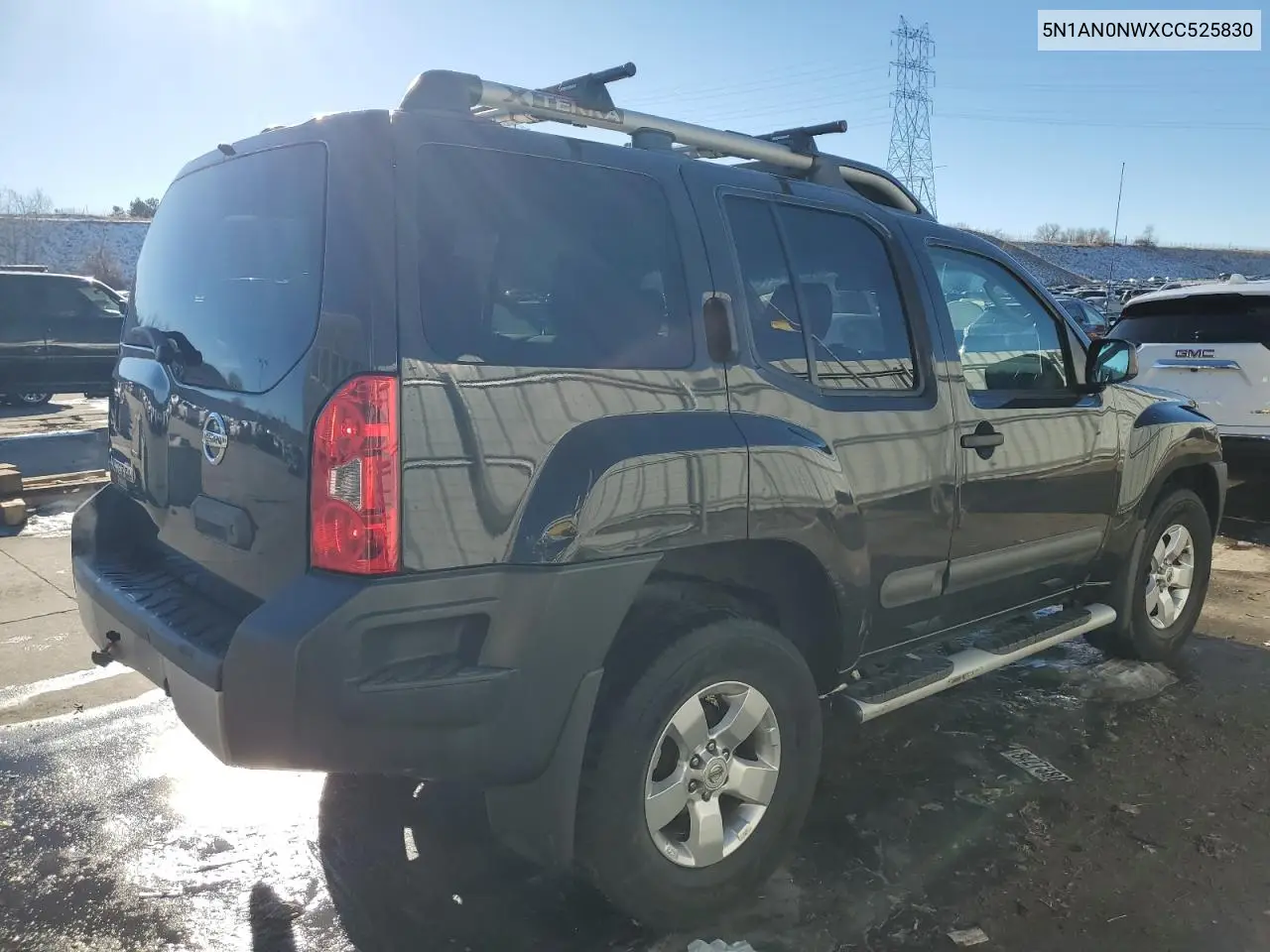 2012 Nissan Xterra Off Road VIN: 5N1AN0NWXCC525830 Lot: 88257525