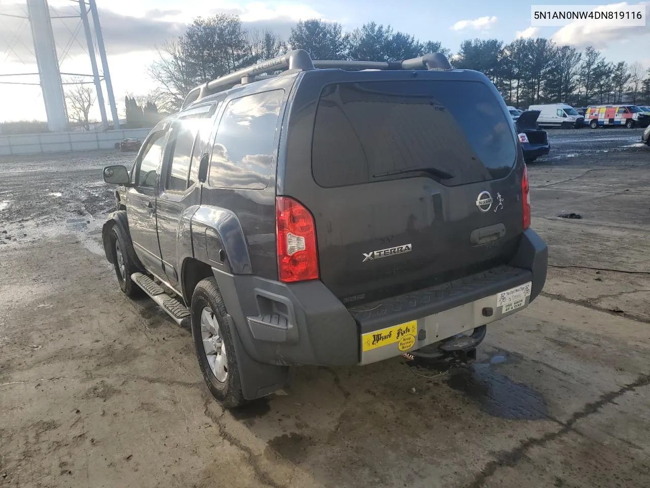 2013 Nissan Xterra X VIN: 5N1AN0NW4DN819116 Lot: 43557285