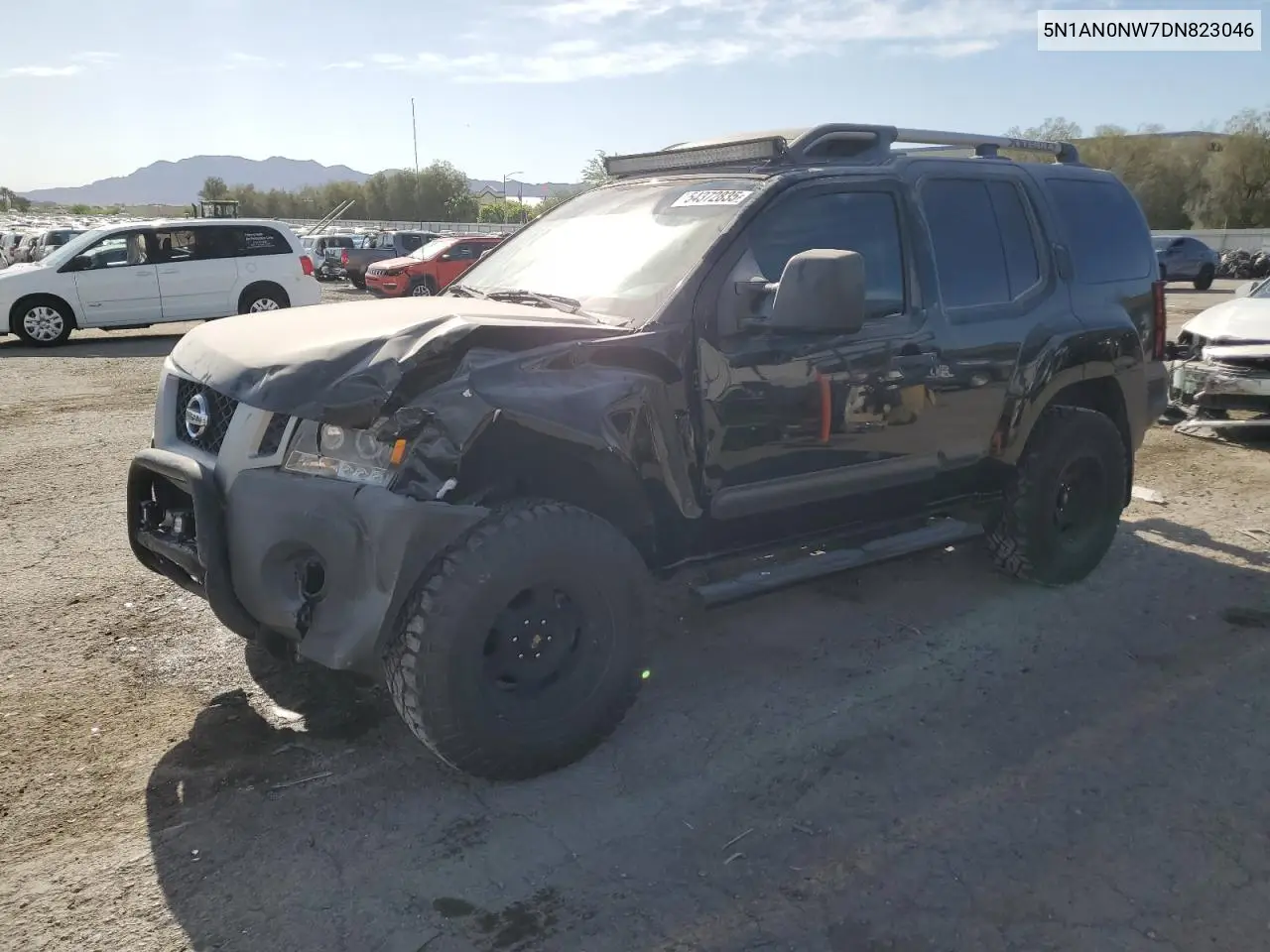 2013 Nissan Xterra X VIN: 5N1AN0NW7DN823046 Lot: 54372835