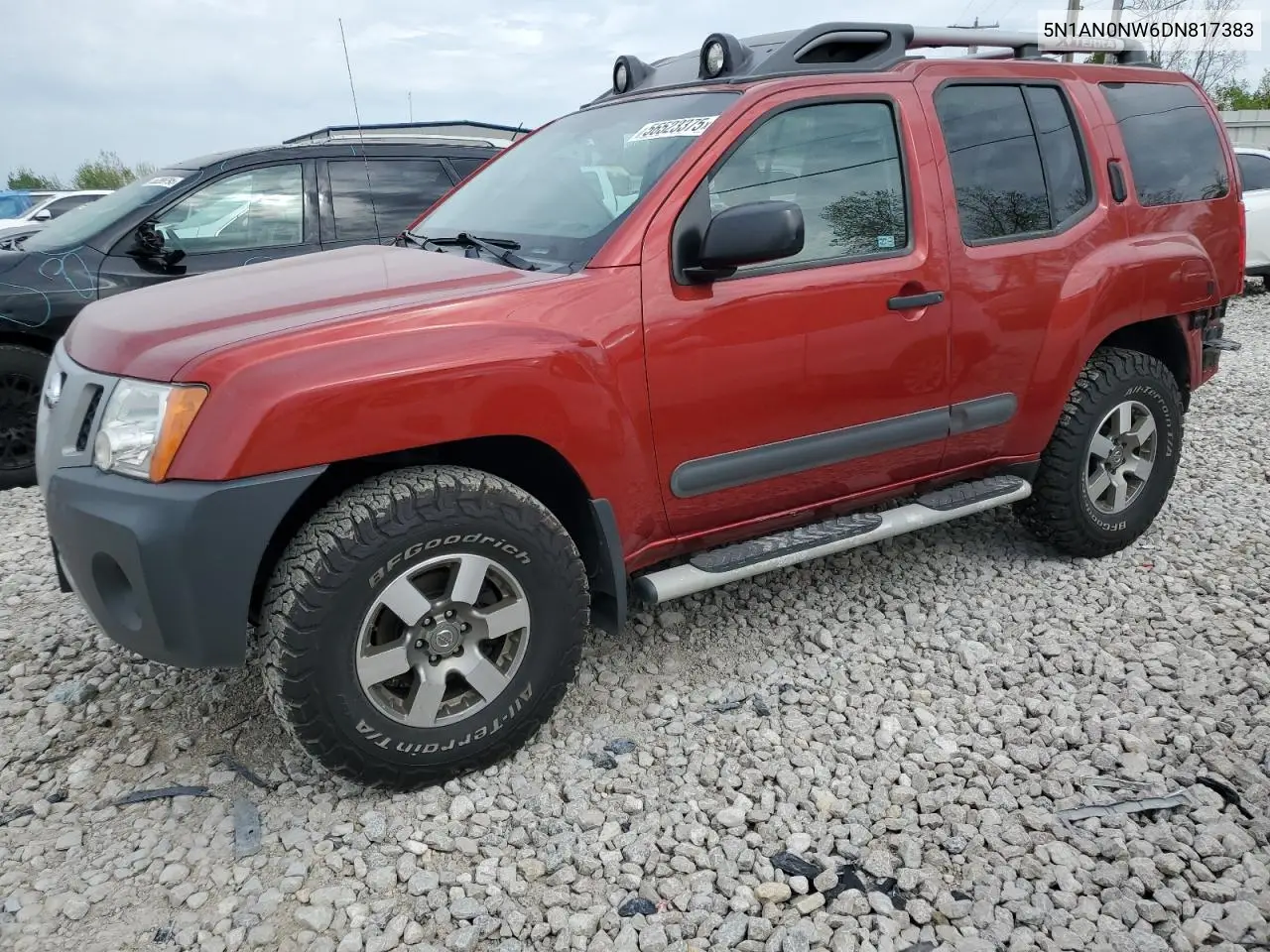 2013 Nissan Xterra X VIN: 5N1AN0NW6DN817383 Lot: 56523375