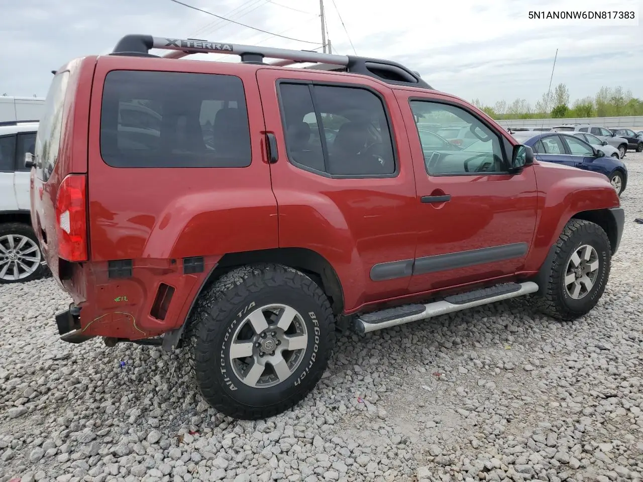 2013 Nissan Xterra X VIN: 5N1AN0NW6DN817383 Lot: 56523375
