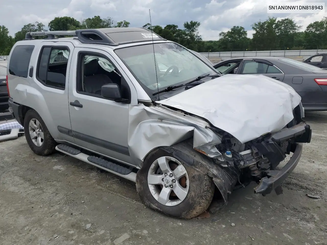 2013 Nissan Xterra X VIN: 5N1AN0NW1DN818943 Lot: 58235495