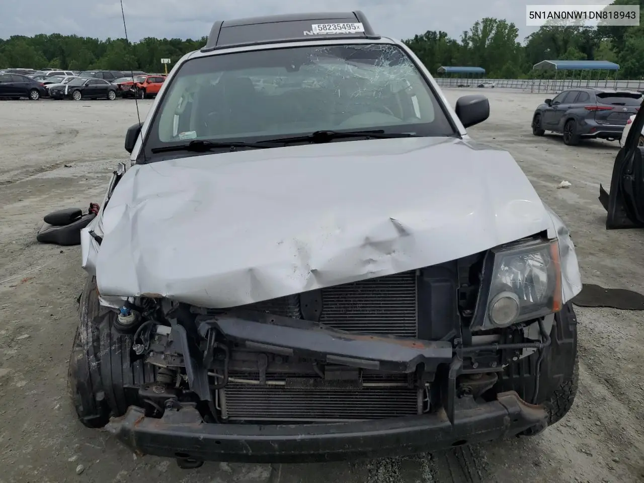 2013 Nissan Xterra X VIN: 5N1AN0NW1DN818943 Lot: 58235495