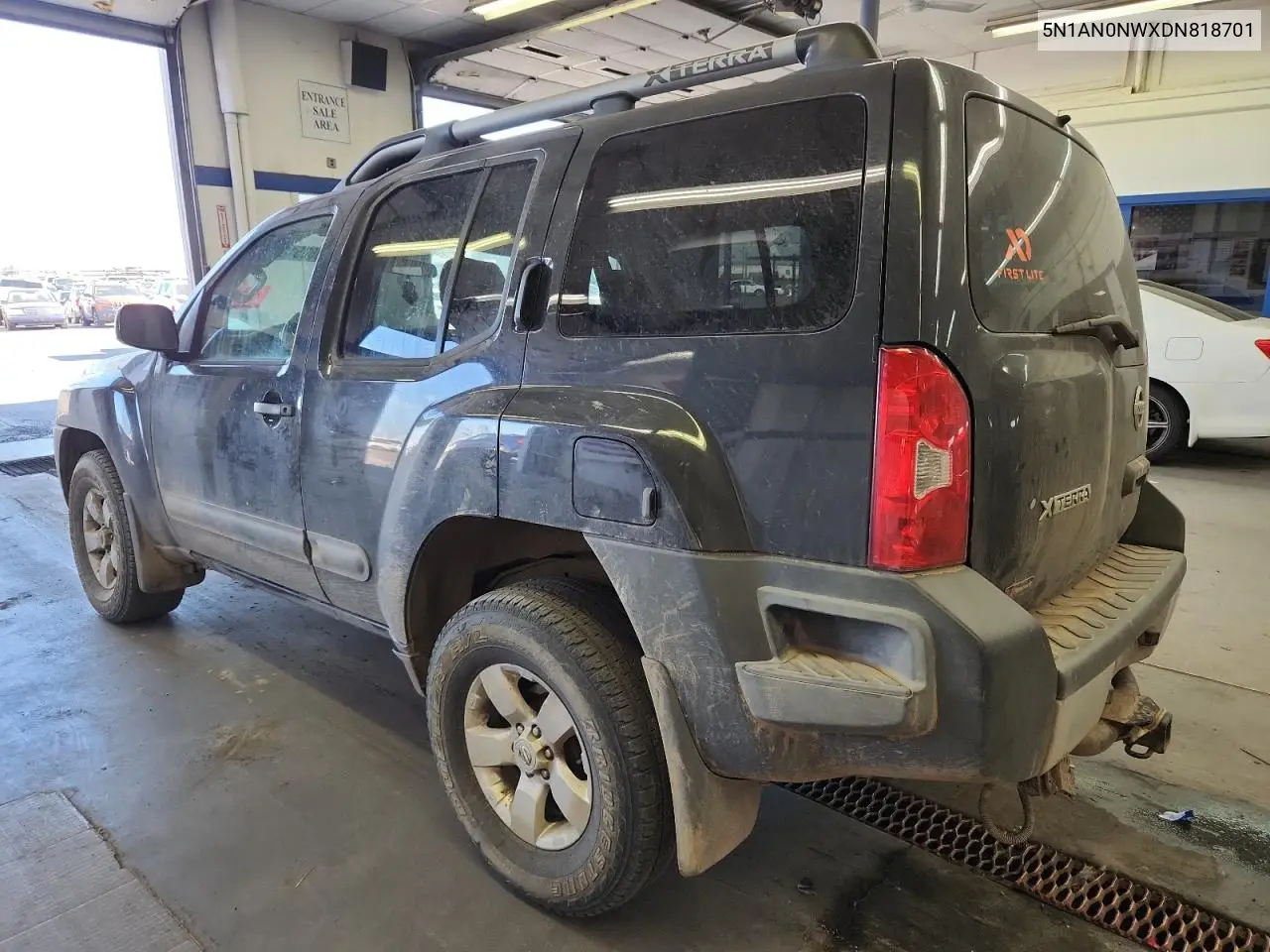2013 Nissan Xterra X VIN: 5N1AN0NWXDN818701 Lot: 58805185