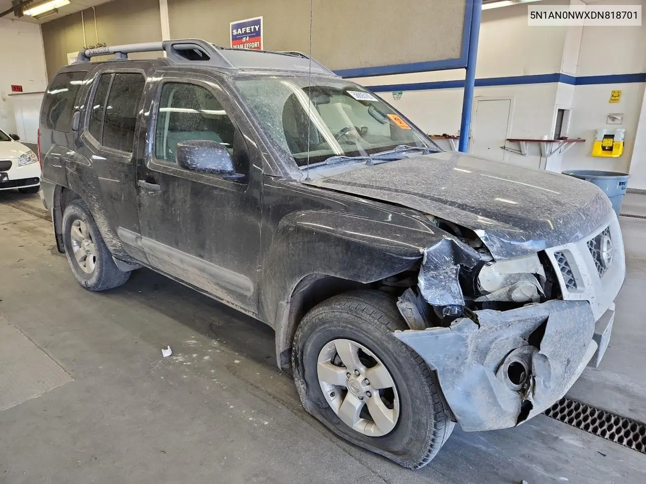 2013 Nissan Xterra X VIN: 5N1AN0NWXDN818701 Lot: 58805185