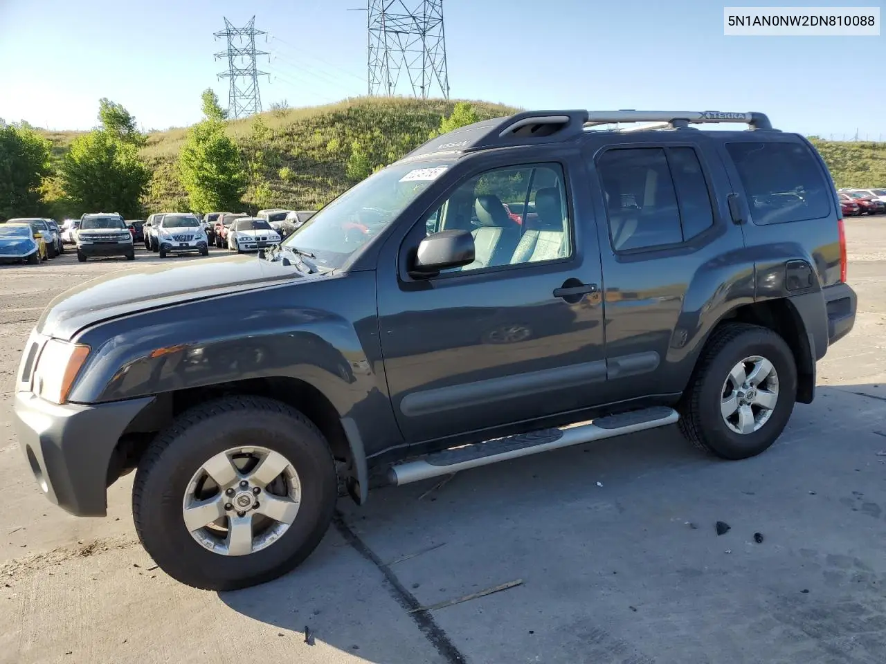 2013 Nissan Xterra X VIN: 5N1AN0NW2DN810088 Lot: 63249185