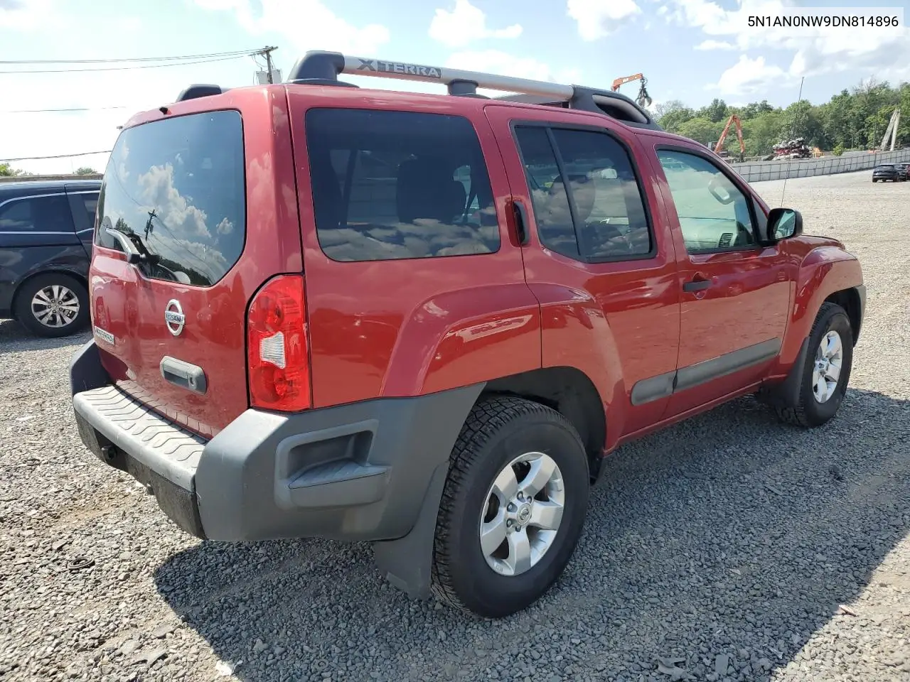 2013 Nissan Xterra X VIN: 5N1AN0NW9DN814896 Lot: 66086435