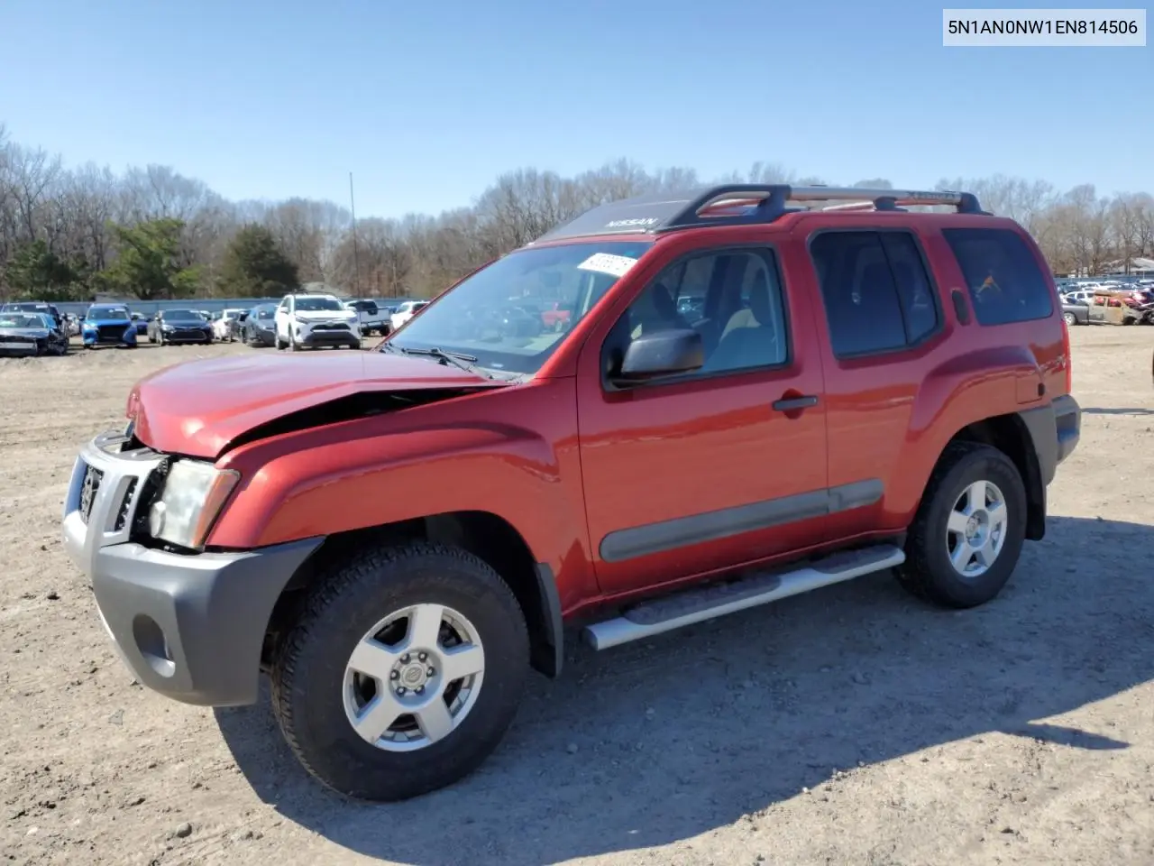2014 Nissan Xterra X VIN: 5N1AN0NW1EN814506 Lot: 48368015