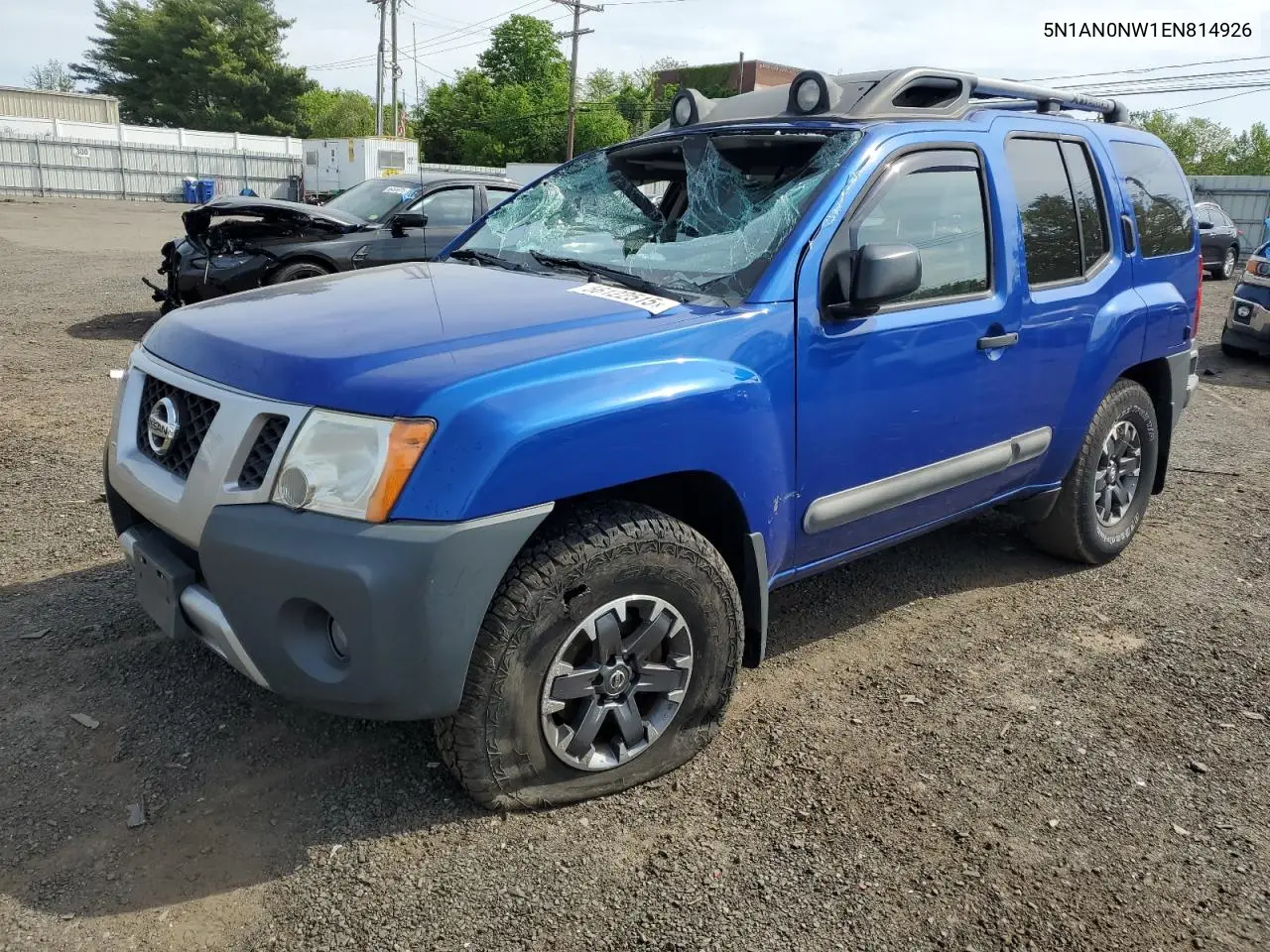 2014 Nissan Xterra X VIN: 5N1AN0NW1EN814926 Lot: 56122515