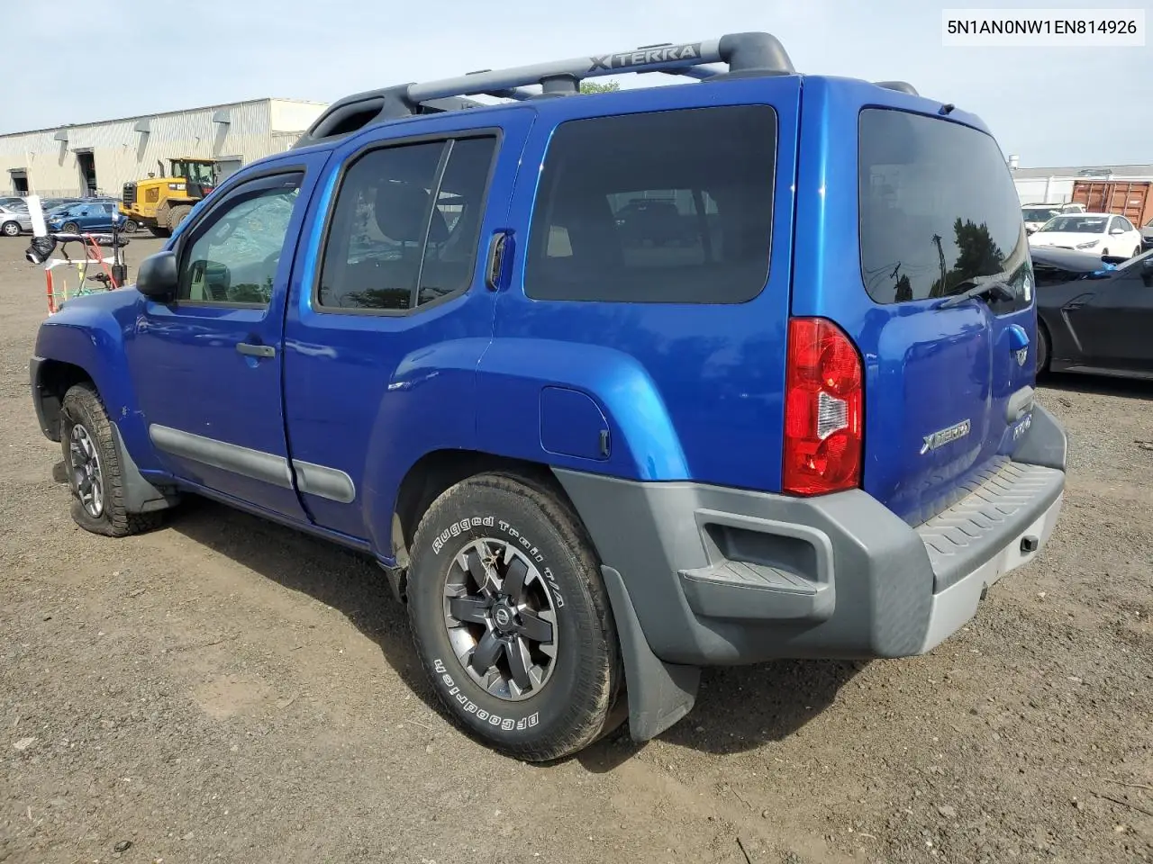 2014 Nissan Xterra X VIN: 5N1AN0NW1EN814926 Lot: 56122515