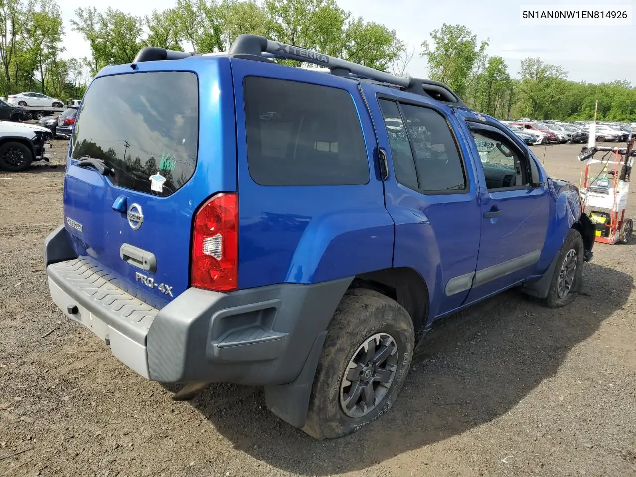 2014 Nissan Xterra X VIN: 5N1AN0NW1EN814926 Lot: 56122515