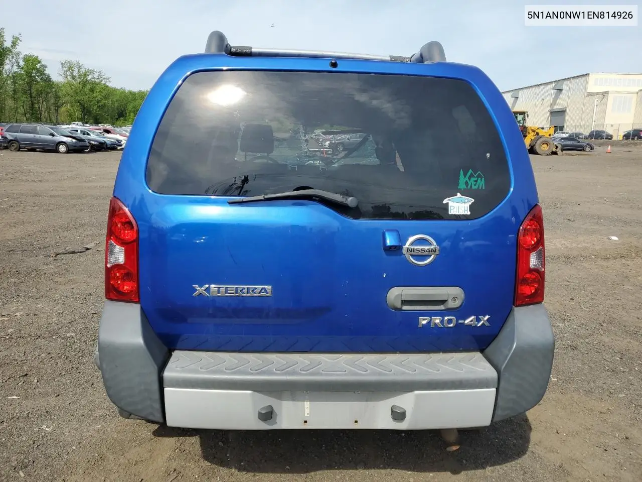 2014 Nissan Xterra X VIN: 5N1AN0NW1EN814926 Lot: 56122515