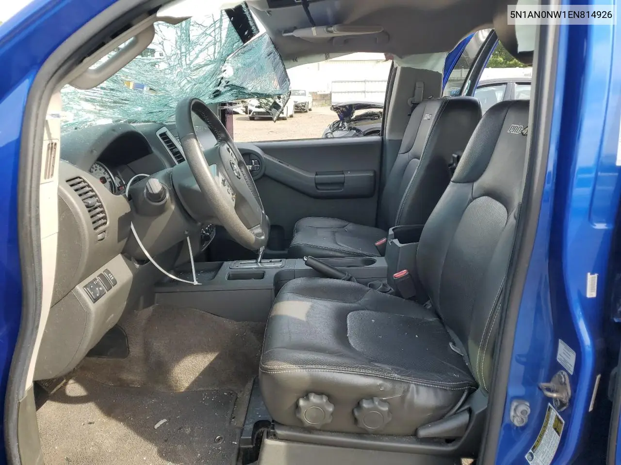 2014 Nissan Xterra X VIN: 5N1AN0NW1EN814926 Lot: 56122515