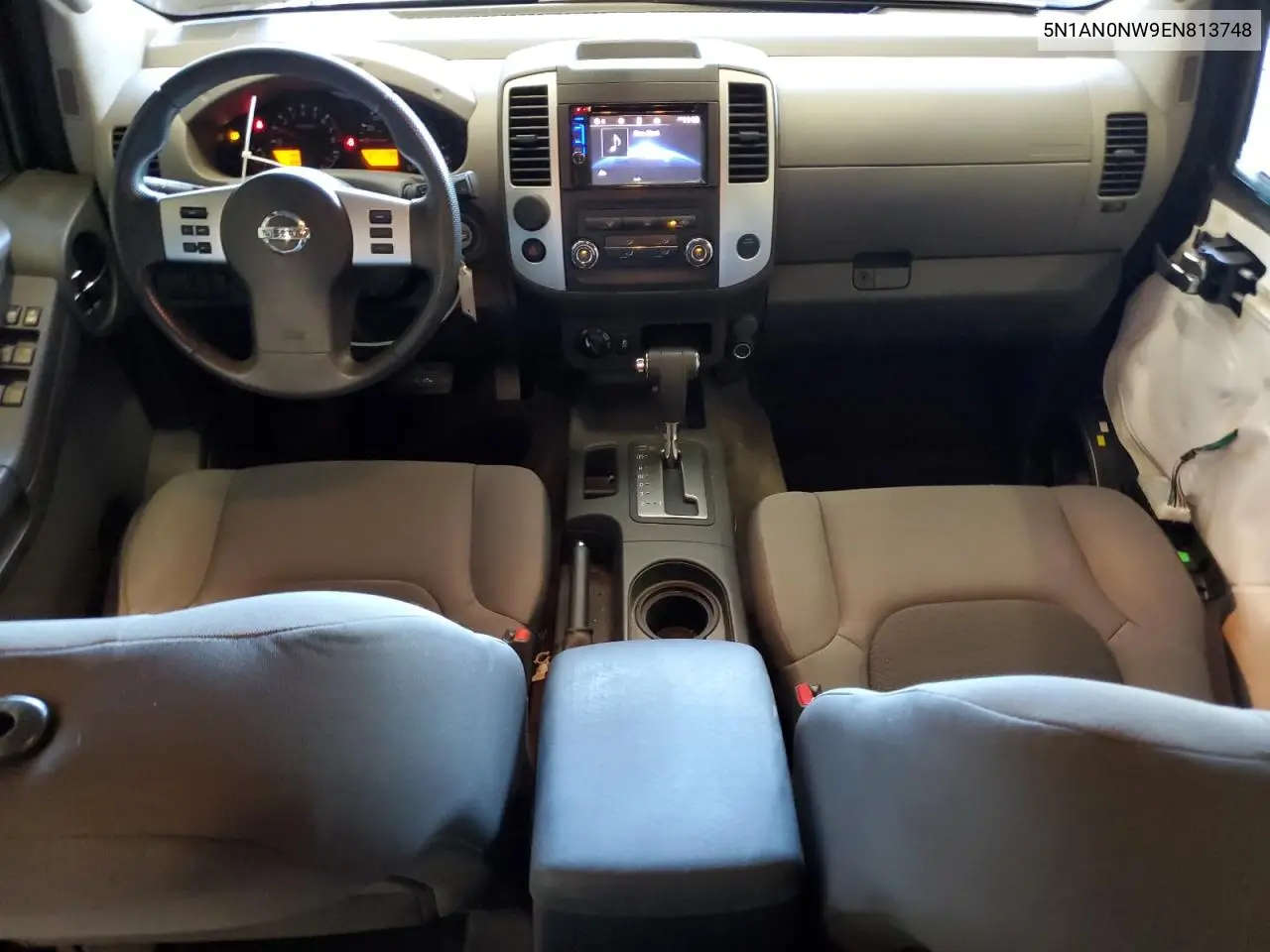 2014 Nissan Xterra X VIN: 5N1AN0NW9EN813748 Lot: 62140905