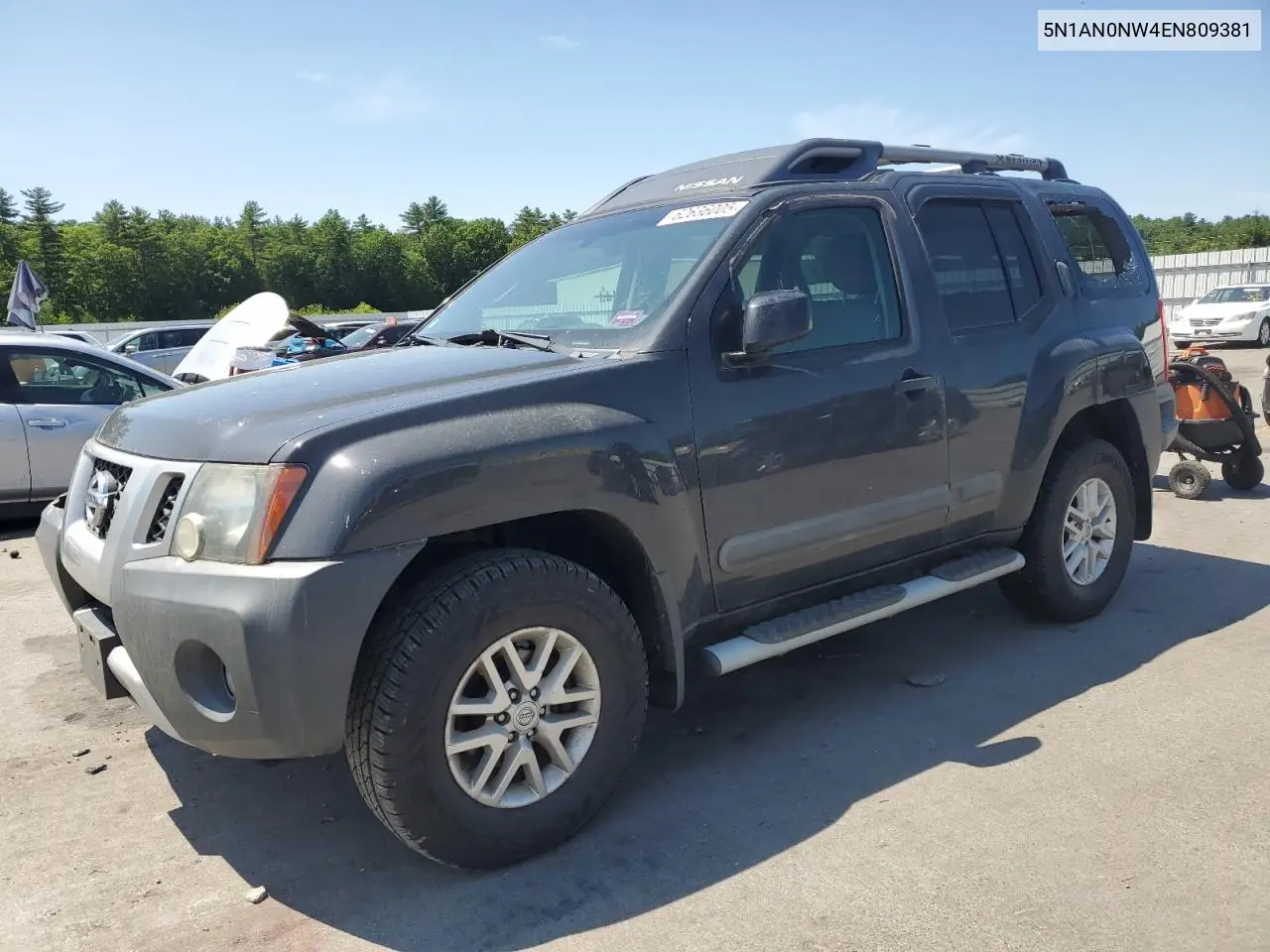 2014 Nissan Xterra X VIN: 5N1AN0NW4EN809381 Lot: 62636005