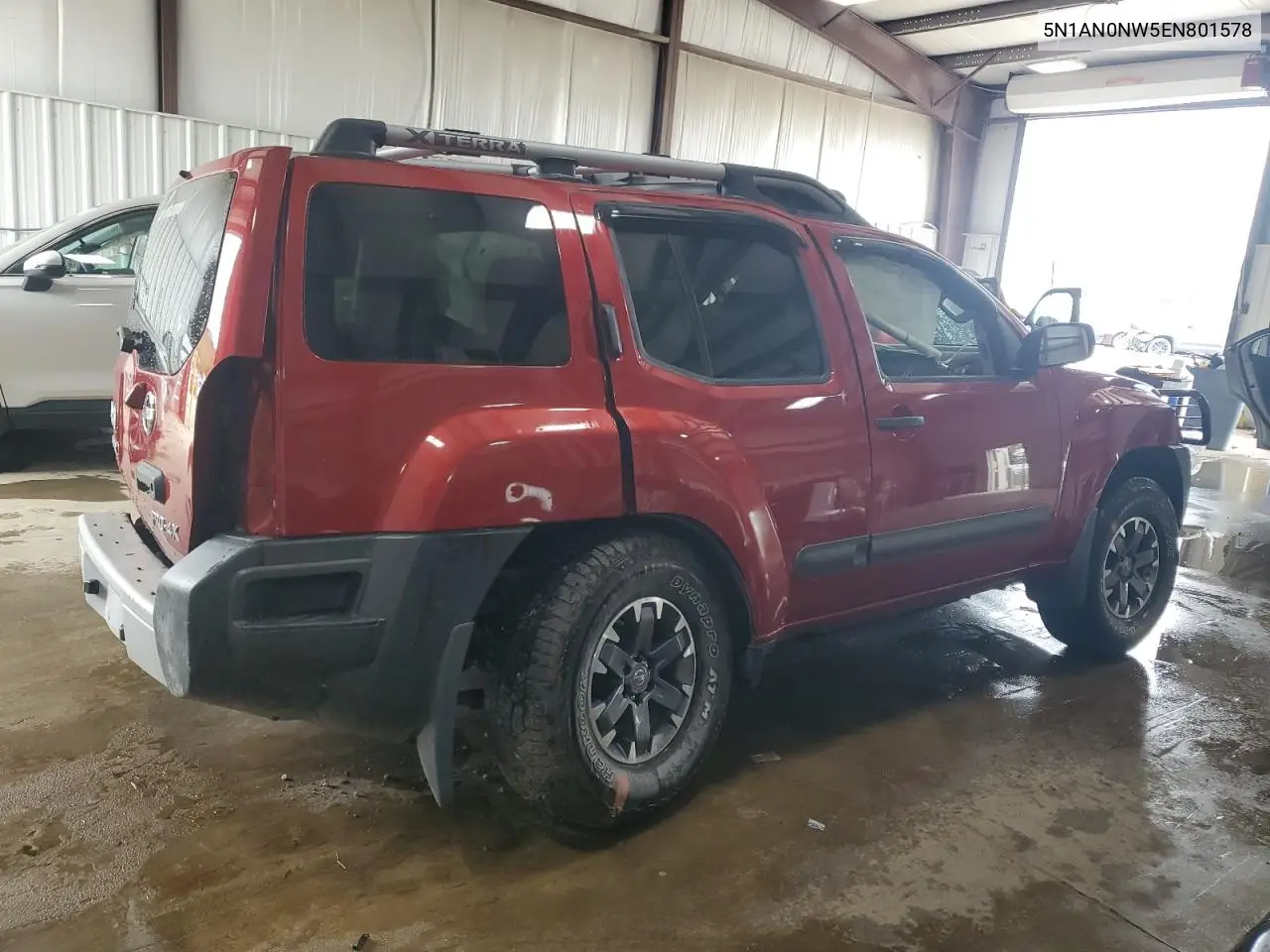 2014 Nissan Xterra X VIN: 5N1AN0NW5EN801578 Lot: 62913505