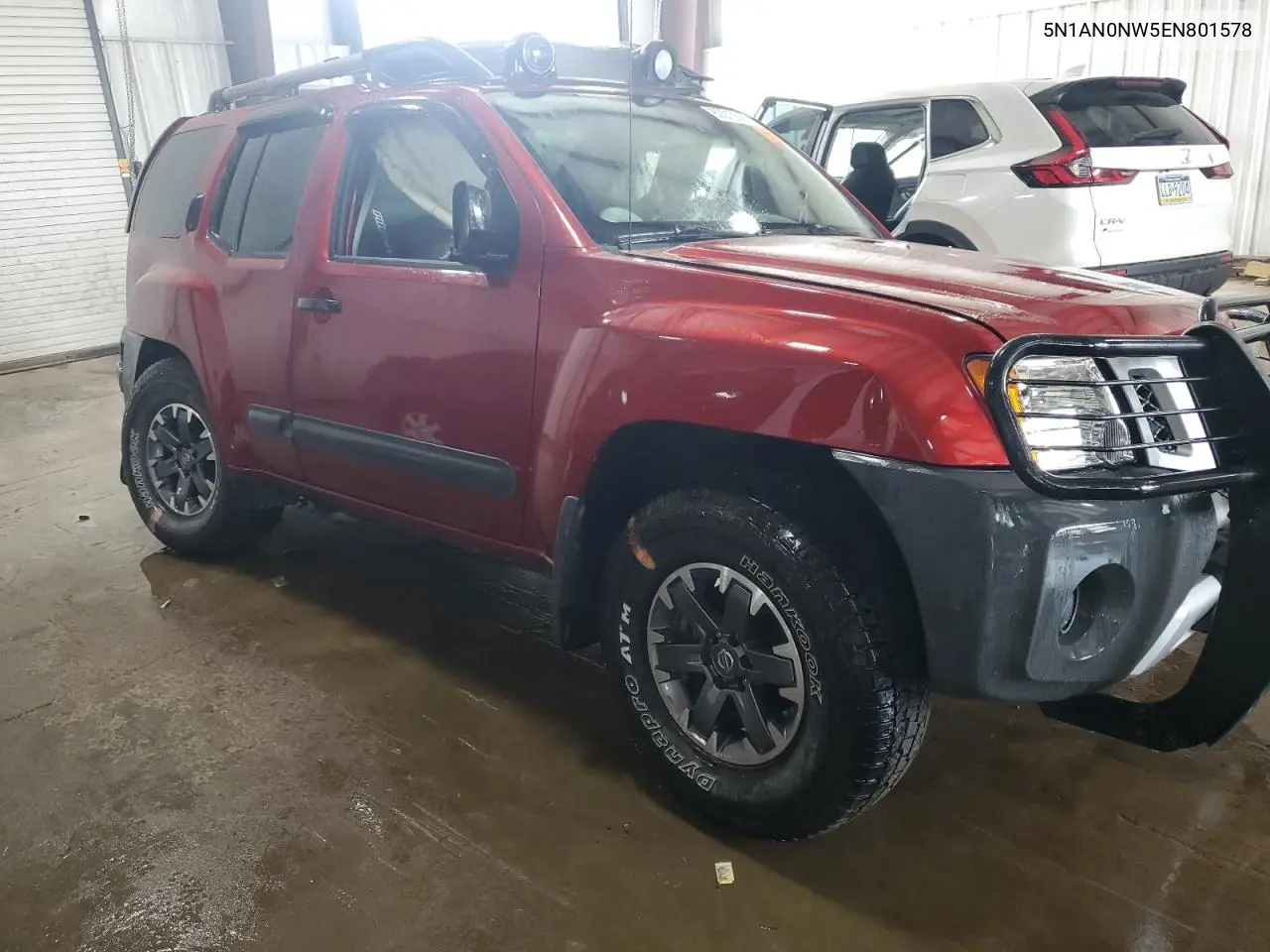 2014 Nissan Xterra X VIN: 5N1AN0NW5EN801578 Lot: 62913505