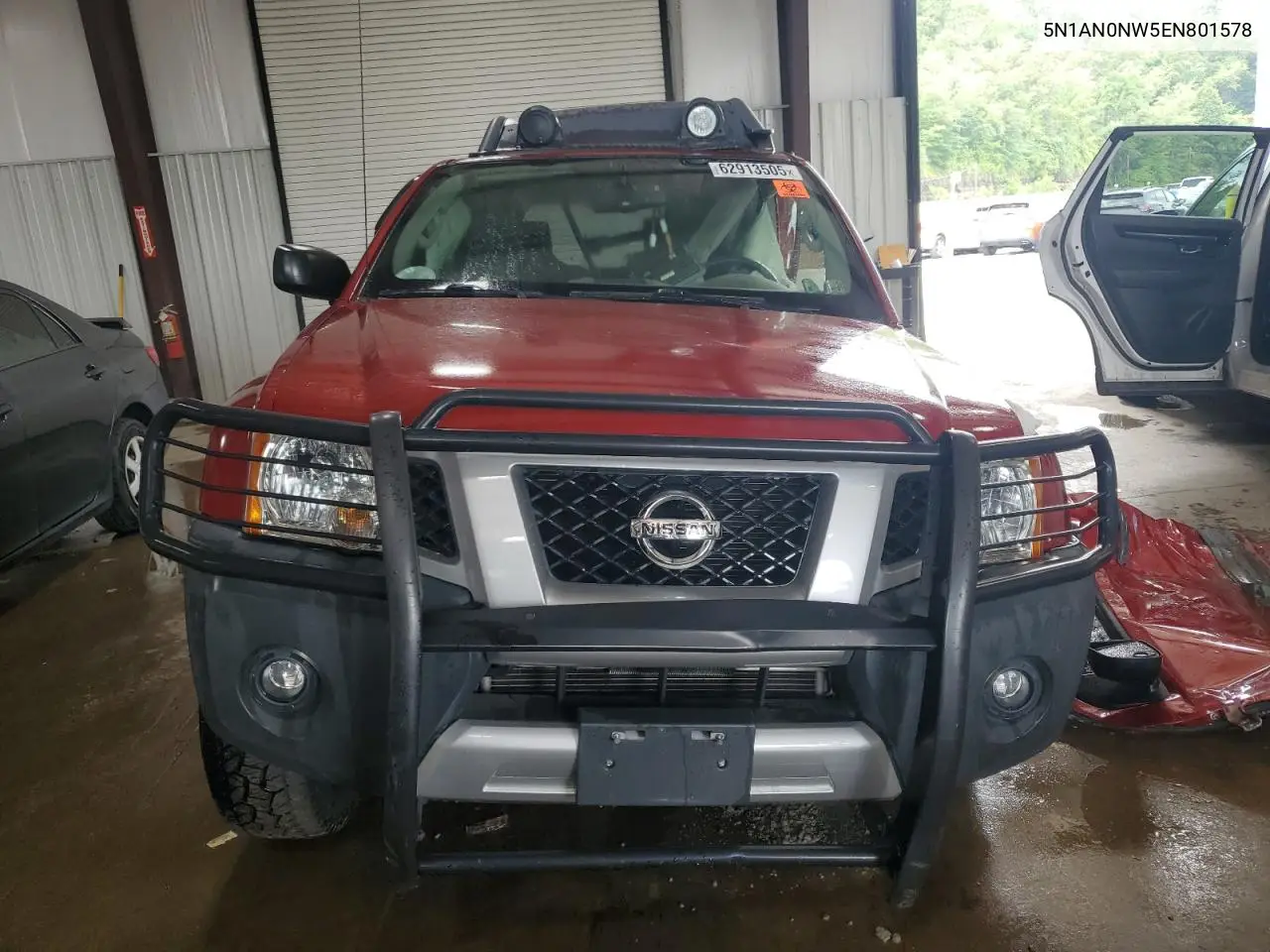 2014 Nissan Xterra X VIN: 5N1AN0NW5EN801578 Lot: 62913505