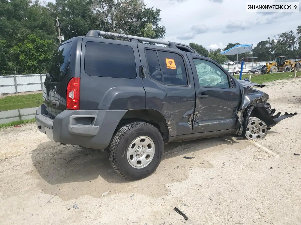 2014 Nissan Xterra X VIN: 5N1AN0NW7EN808919 Lot: 63760285