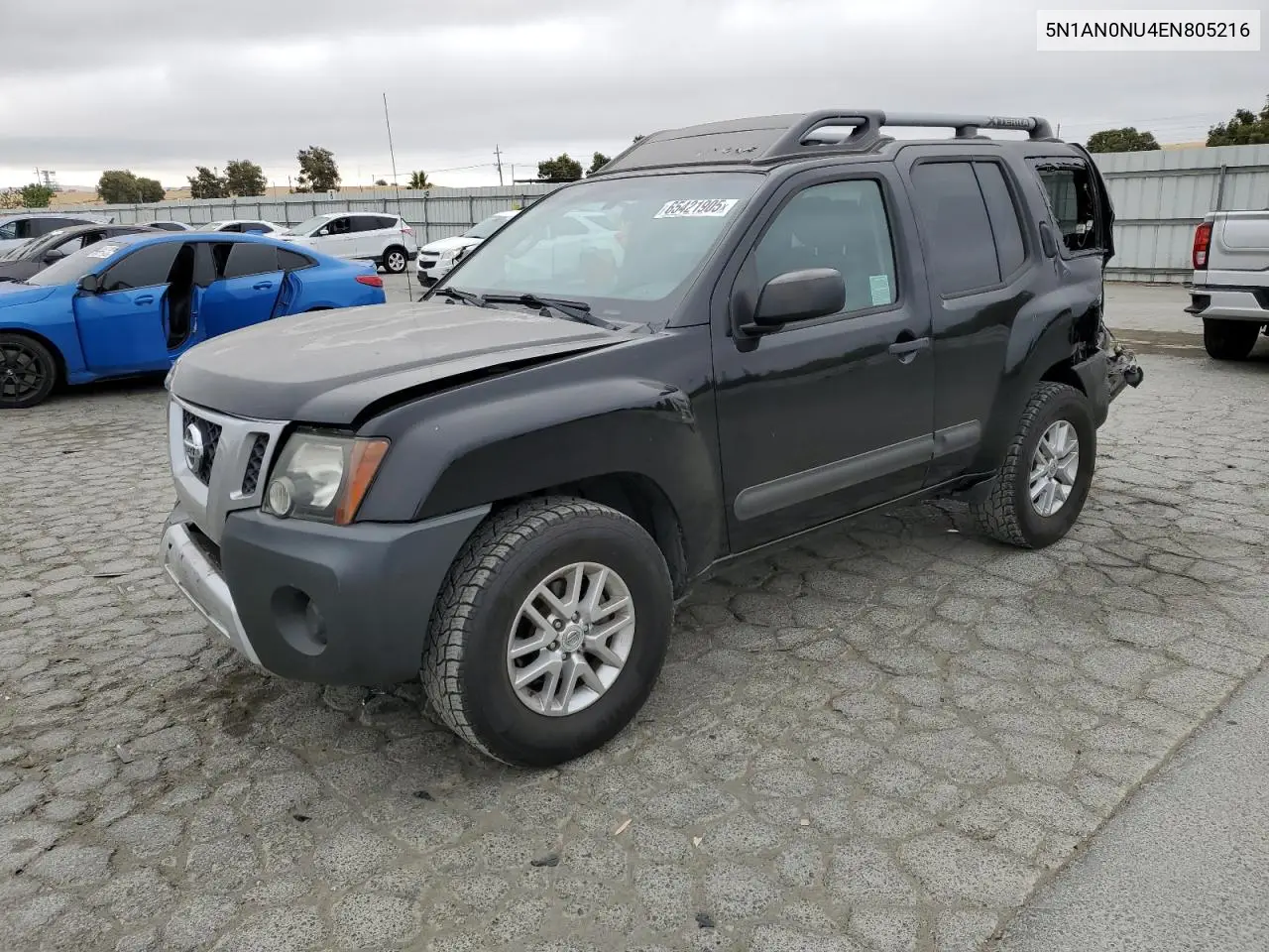 2014 Nissan Xterra X VIN: 5N1AN0NU4EN805216 Lot: 65421905