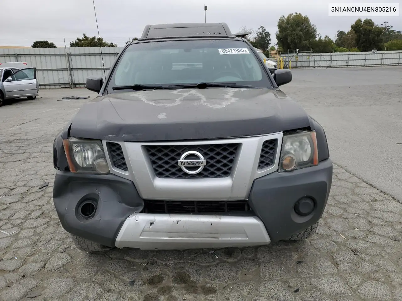 2014 Nissan Xterra X VIN: 5N1AN0NU4EN805216 Lot: 65421905
